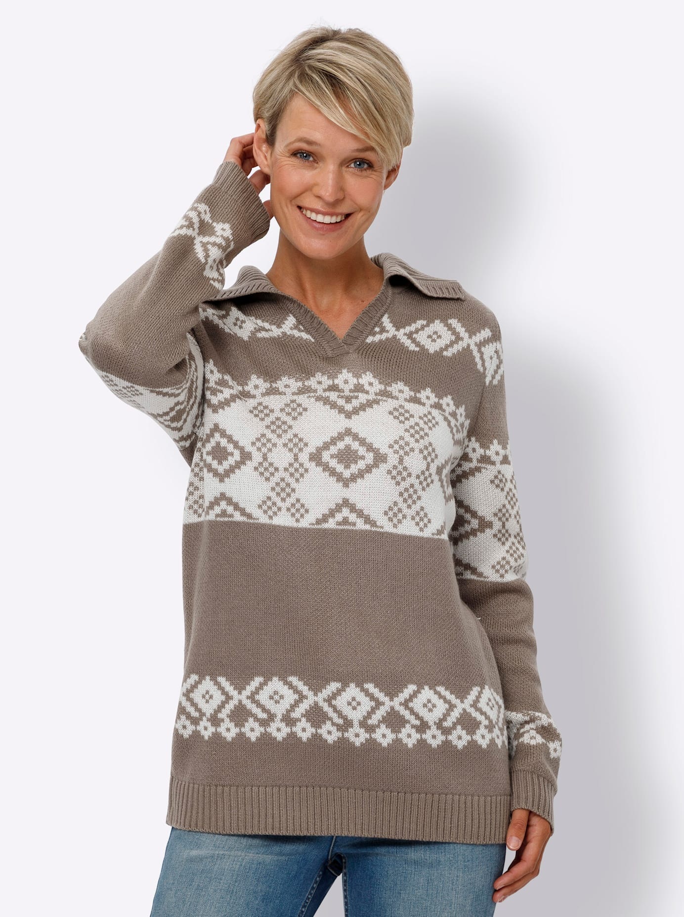 Classic Basics Norwegerpullover "Troyer" günstig online kaufen