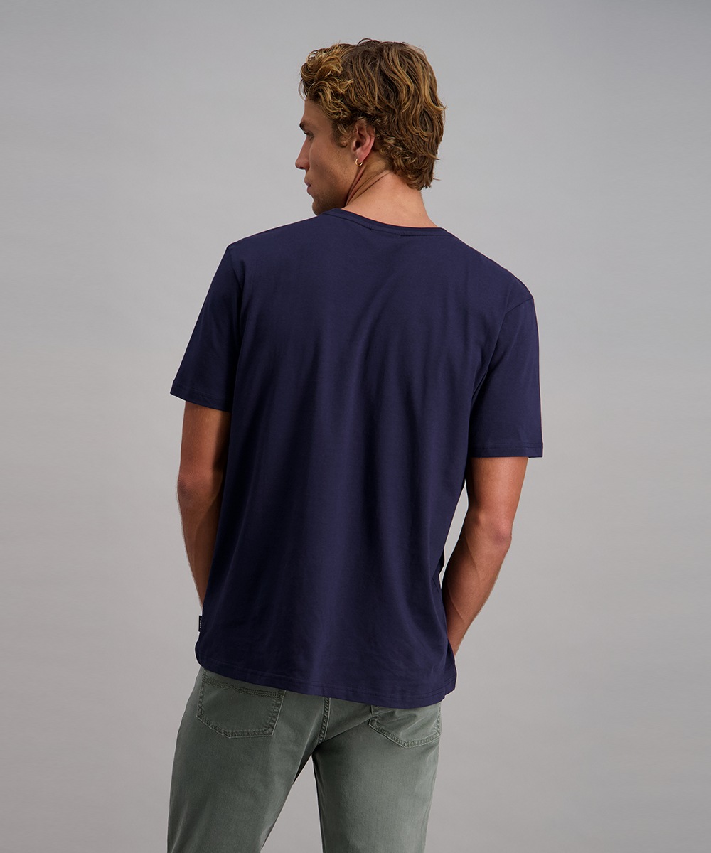 Thumbnail - Pioneer Authentic Jeans T-Shirt mit Frontprint, Rundhals