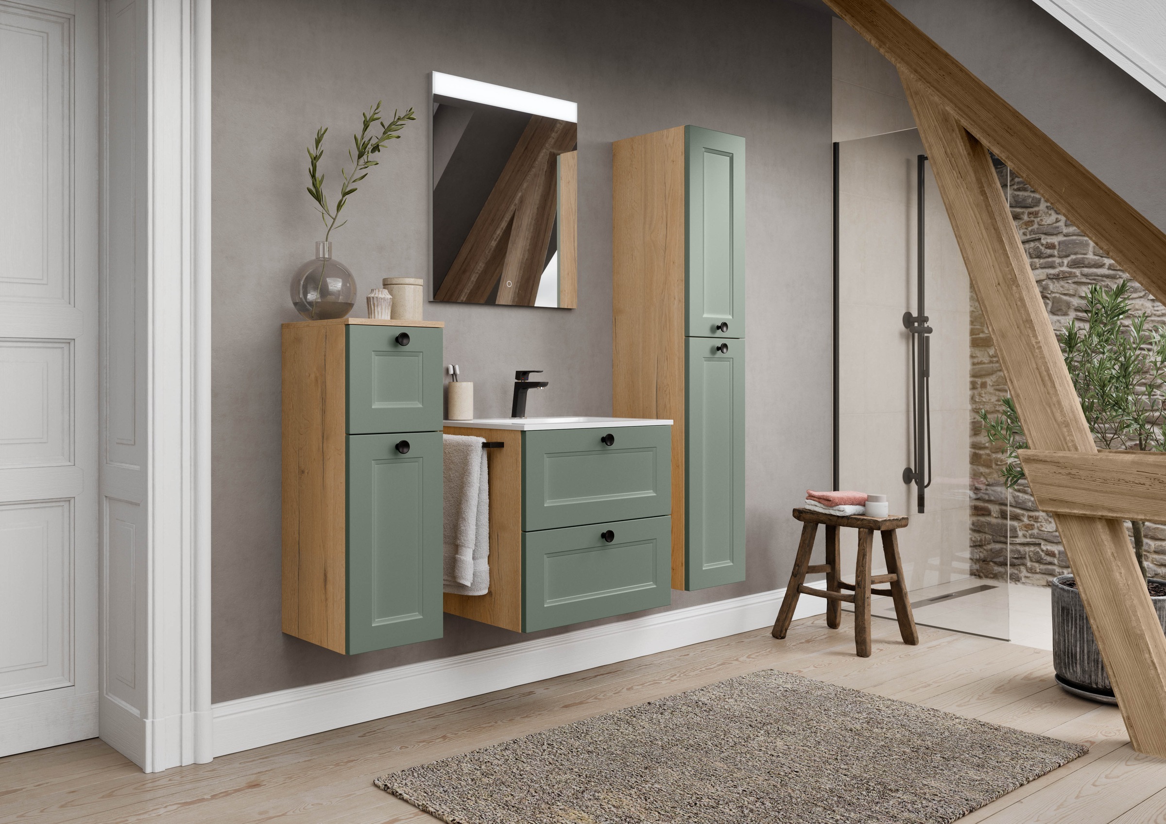 nobilia® Badmöbel-Set »Cascada«