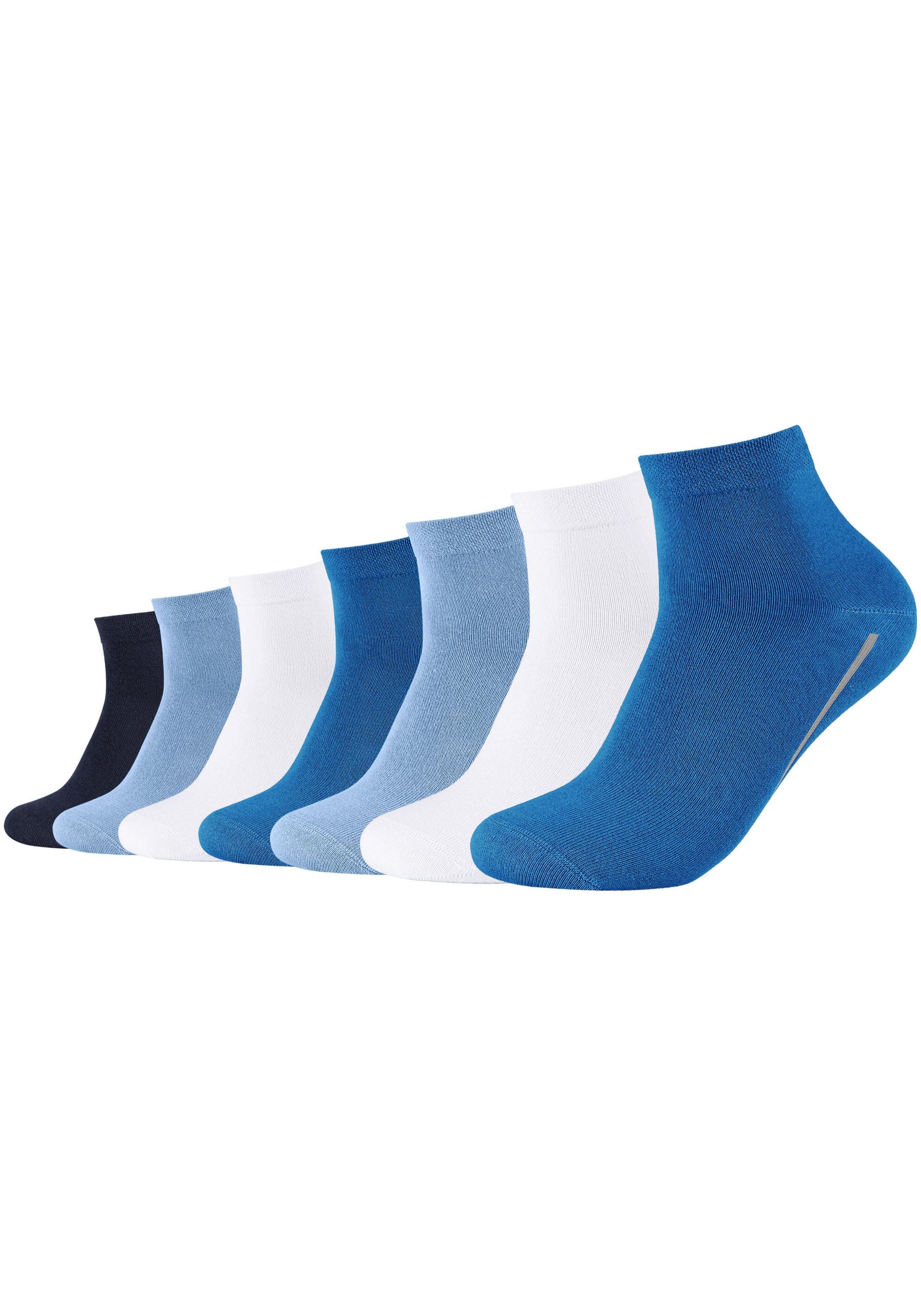 Camano Kurzsocken, (7er Pack), mit hohem Baumwollanteil