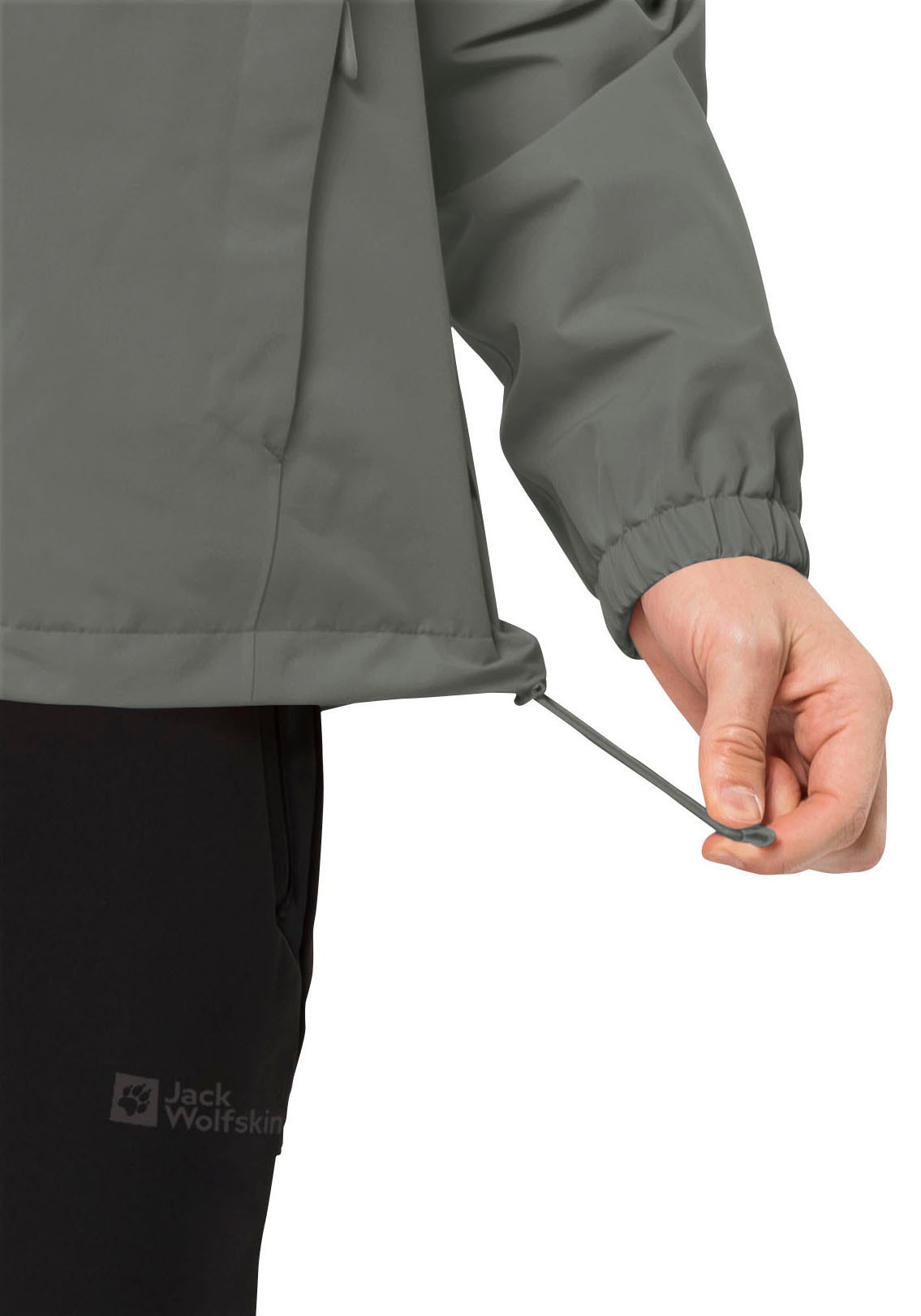 Jack Wolfskin Funktionsjacke »STORMY POINT 2L JKT M«, mit Kapuze