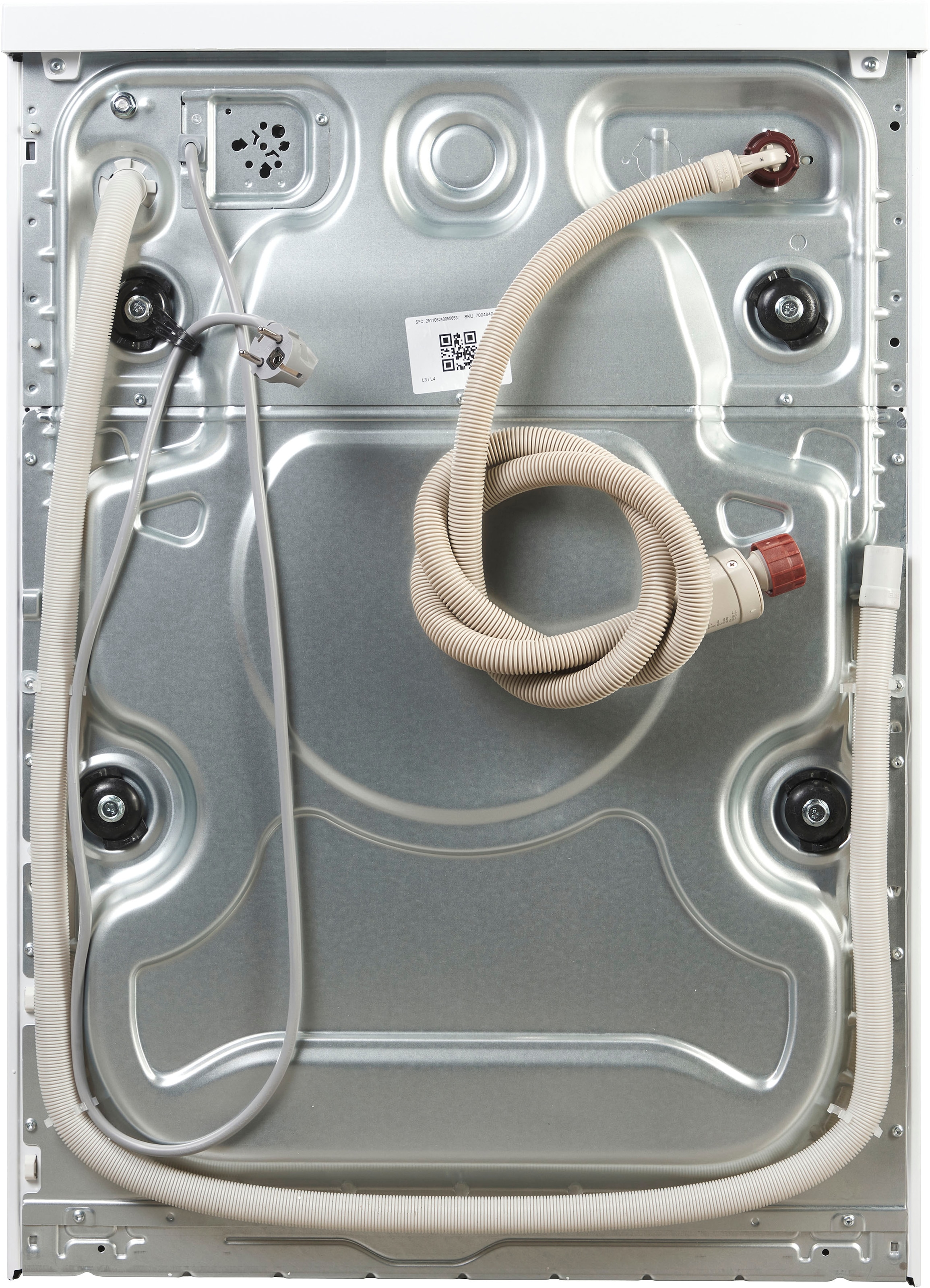 BEKO Waschmaschine »BM3WFU3941X«, 9 kg, 1400 U/min, Waschen mit EnergySpin: Bis zu 35 % Energie sparen – nicht nur in Eco