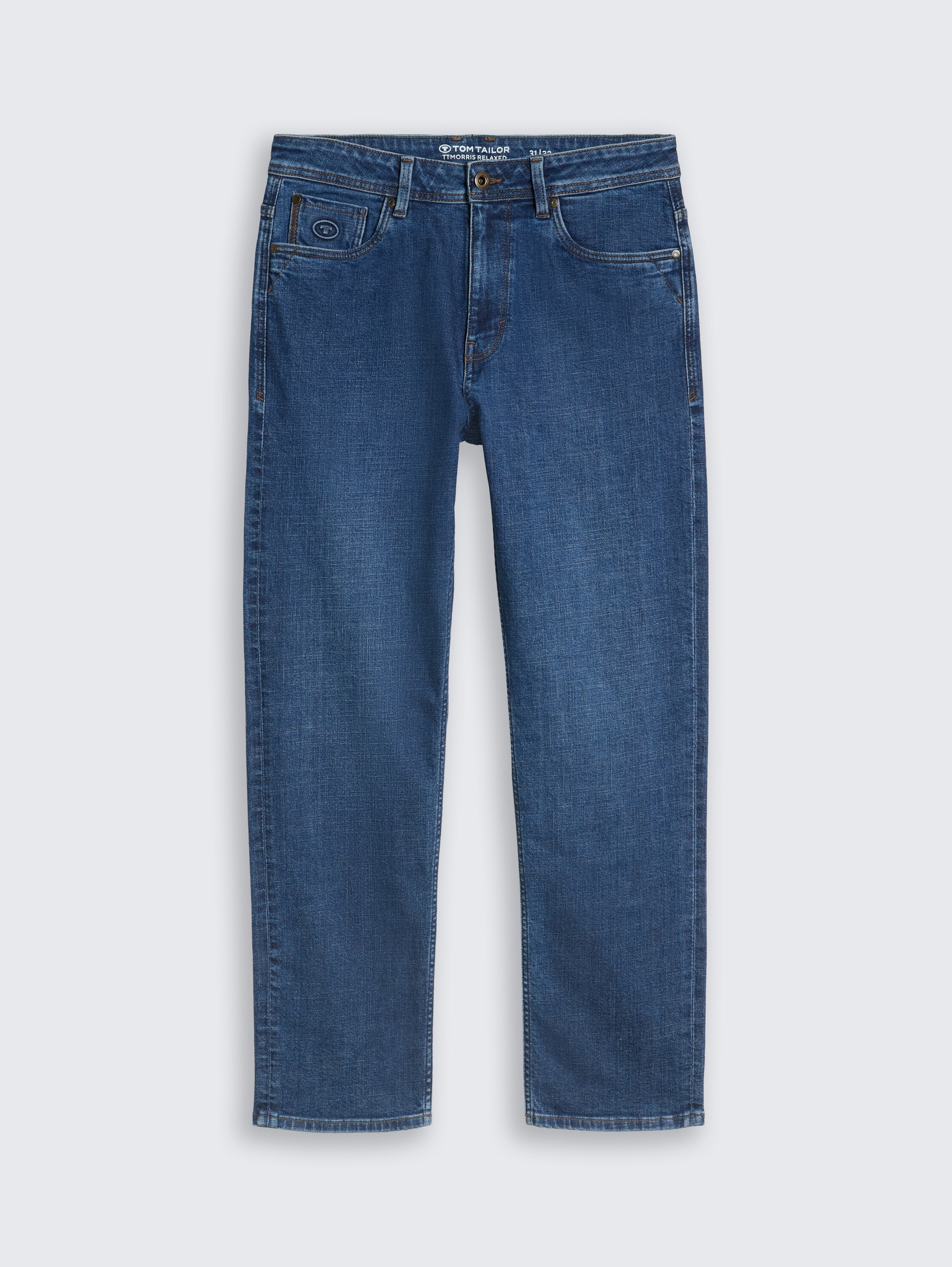 TOM TAILOR 5-Pocket-Jeans im Relaxed Fit / mit Stretch