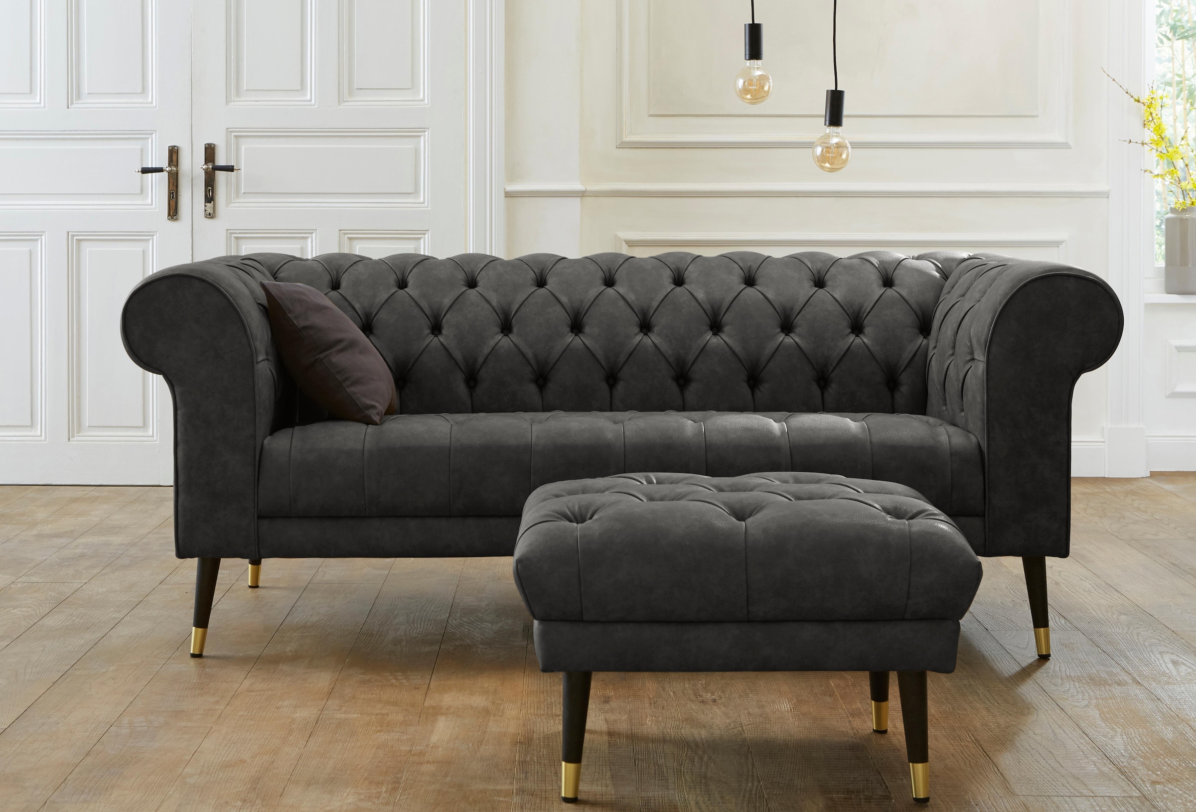 Guido Maria Kretschmer Home&Living Chesterfield-Sofa "Tinnum" günstig online kaufen