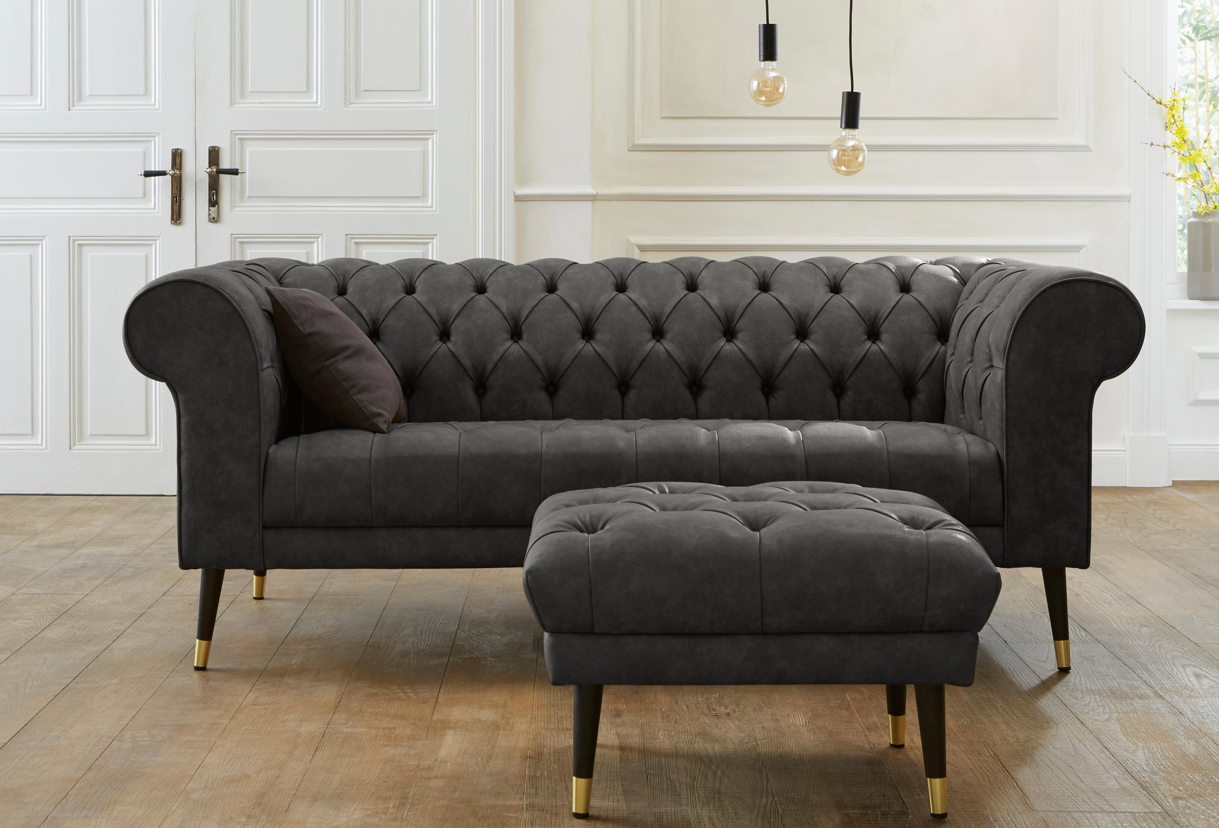 Home affaire Chesterfield-Sofa "Tinnum" günstig online kaufen