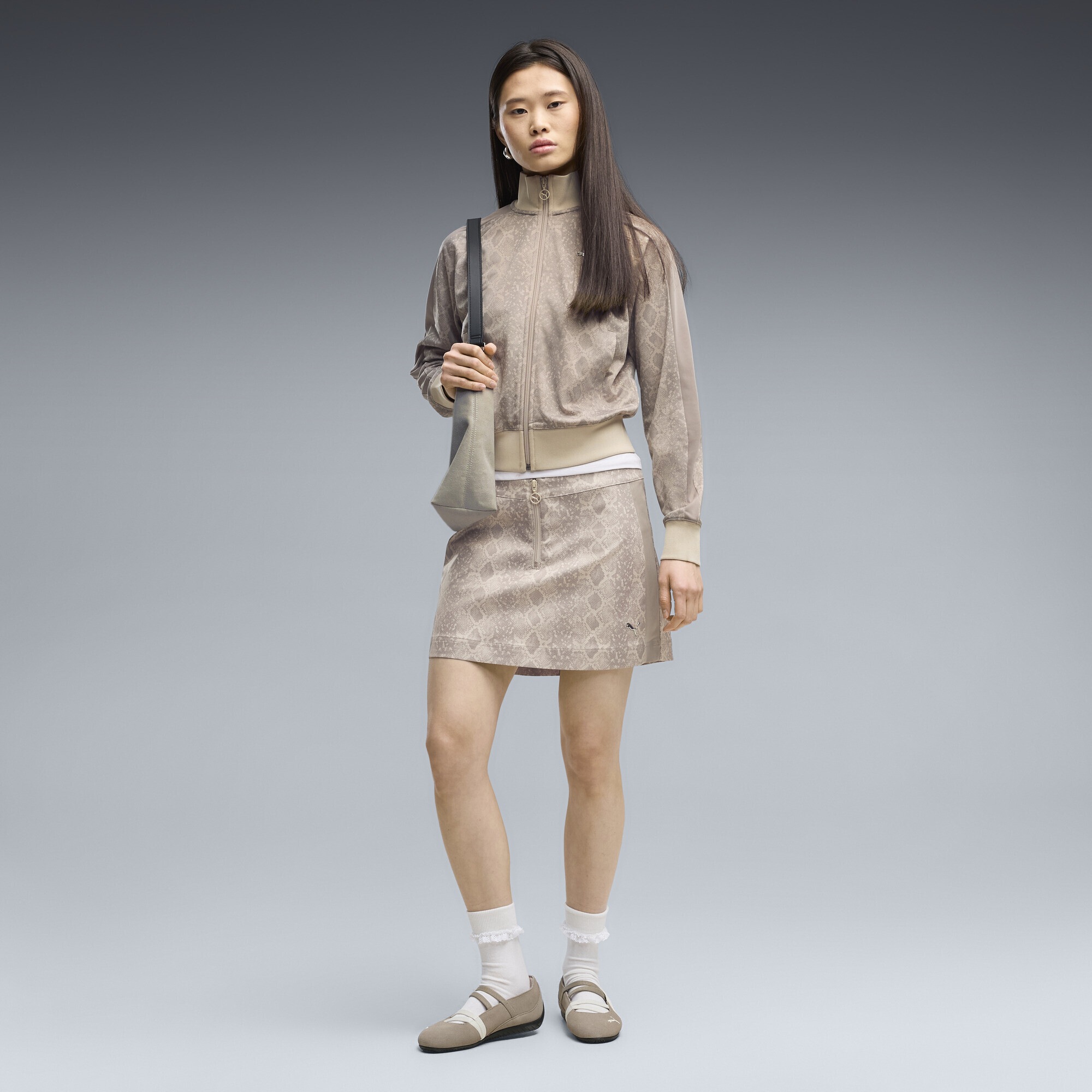 PUMA Jerseyrock »T7 Snake Print Rock Damen«