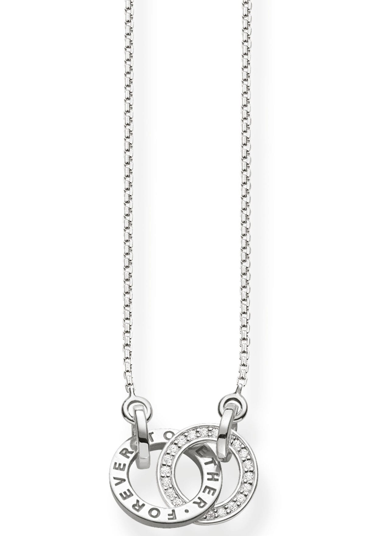 THOMAS SABO mit bestellen FOREVER ( KE1488-051-14-L45V«, Zirkonia online Collier | , »TOGETHER synth.) BAUR