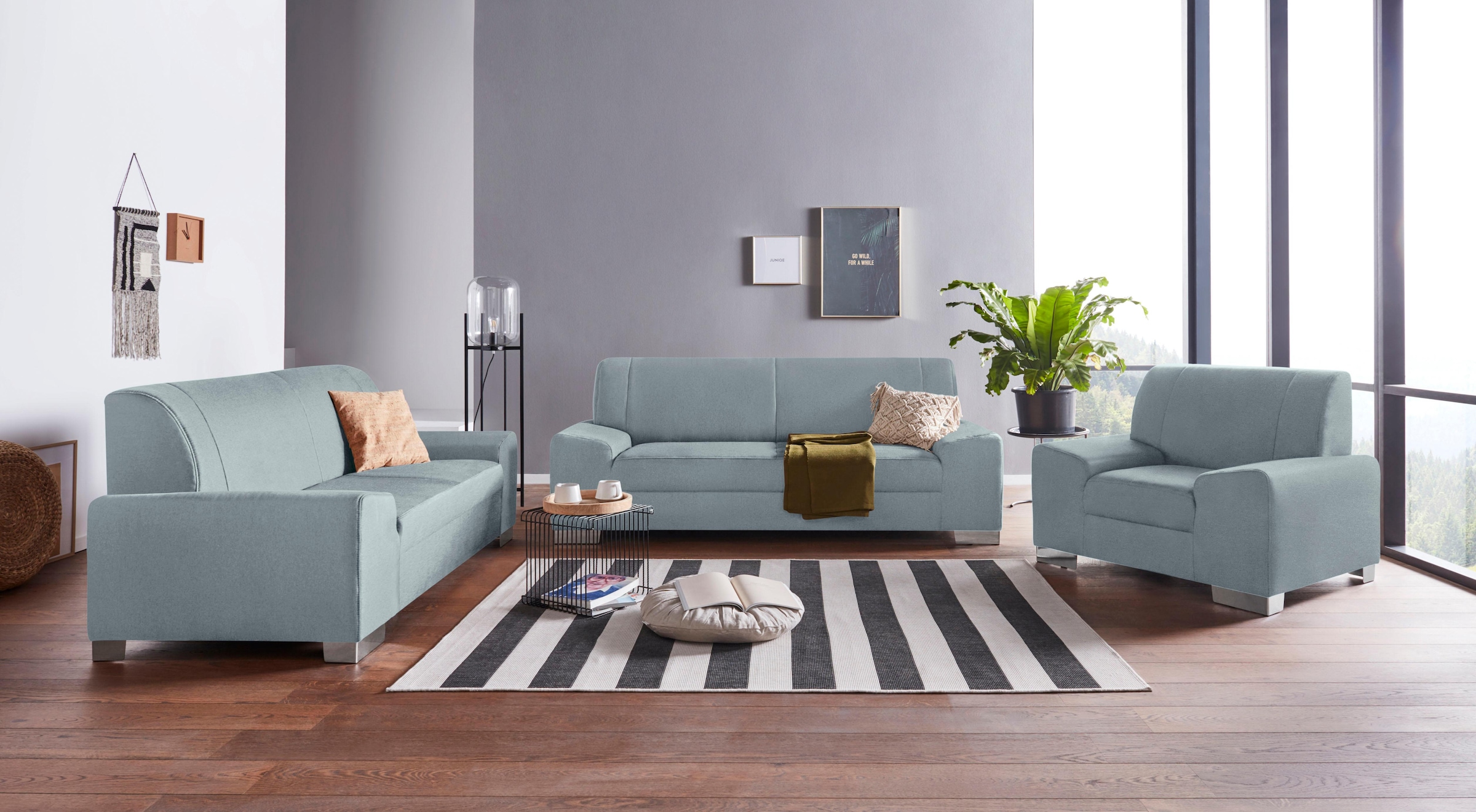 DOMO collection Sessel »Anzio« wahlweise mit Federkern