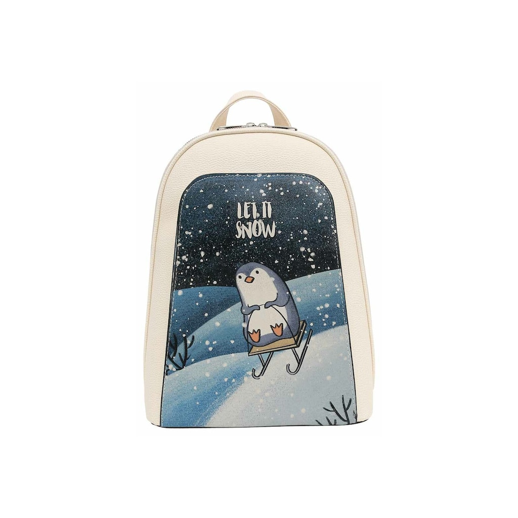 DOGO Tagesrucksack »Let It Snow«