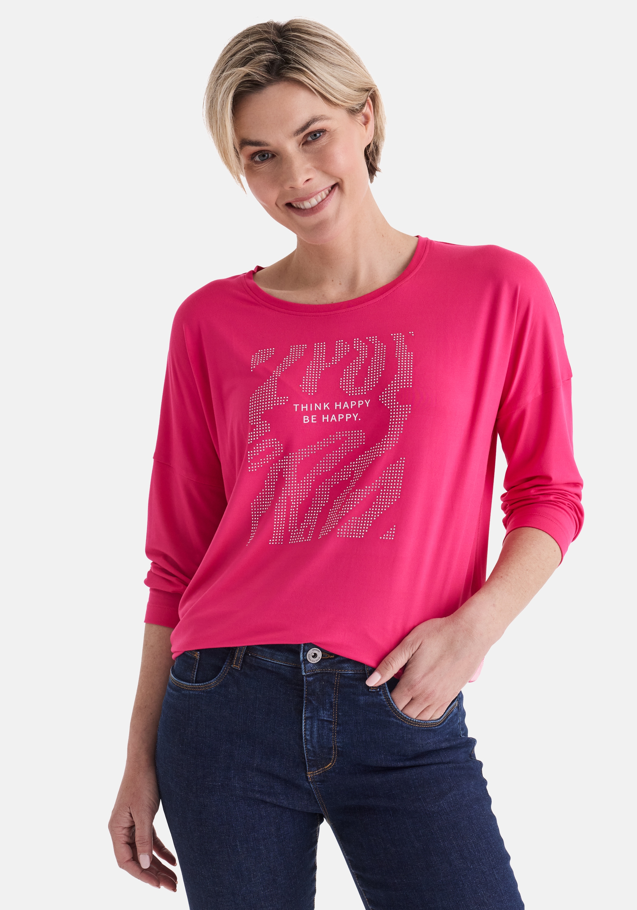 STOOKER WOMEN Sweatshirt "STCLEA Sweatshirt 3/4-Arm", Regular Fit Sweatshirt für Damen