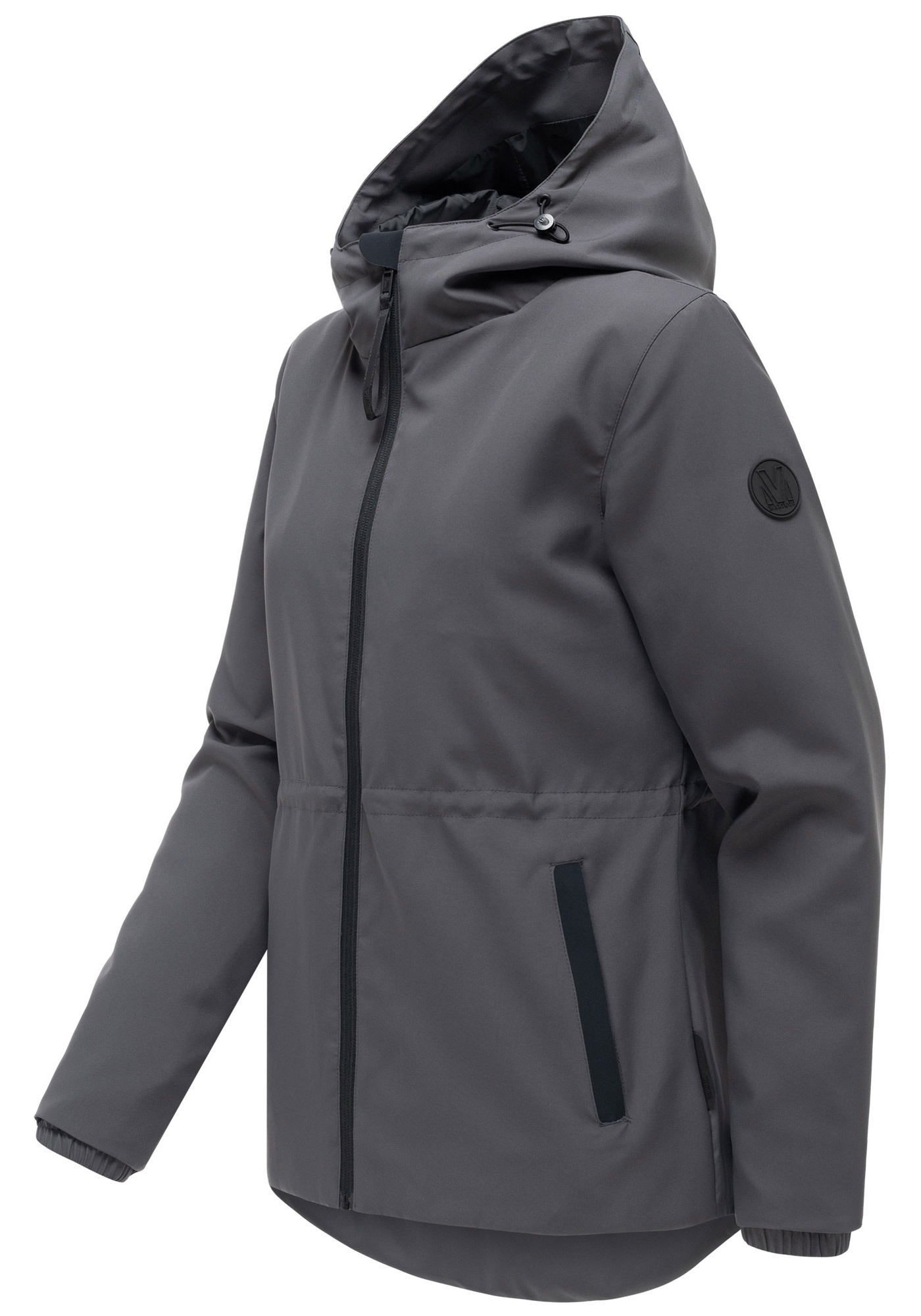 Marikoo Outdoorjacke »Katzilein« mit verstellbarem Taillenkordelzug
