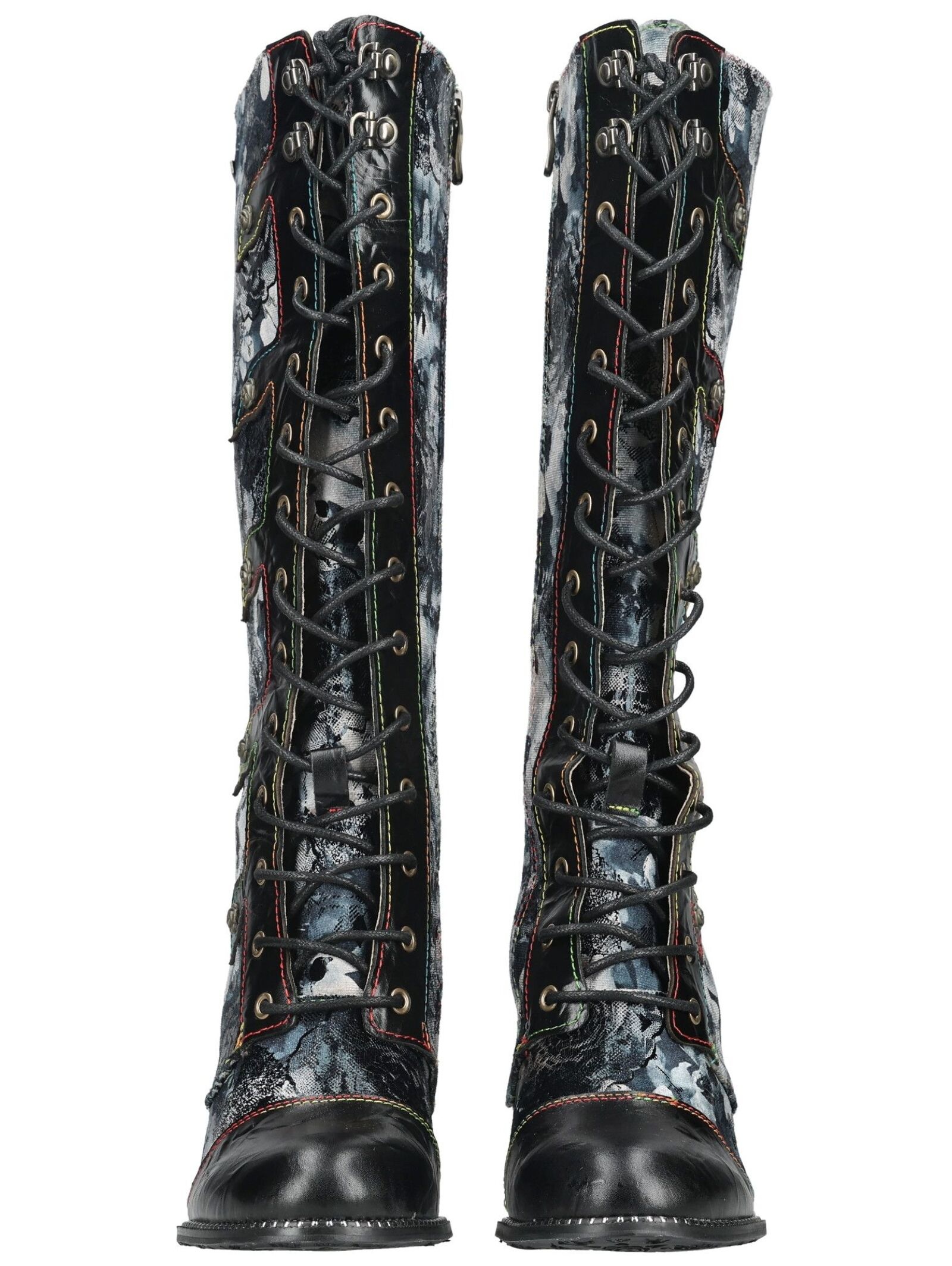 LAURA VITA High-Heel-Stiefel »LAURA VITA Stiefel Leder/Textil«