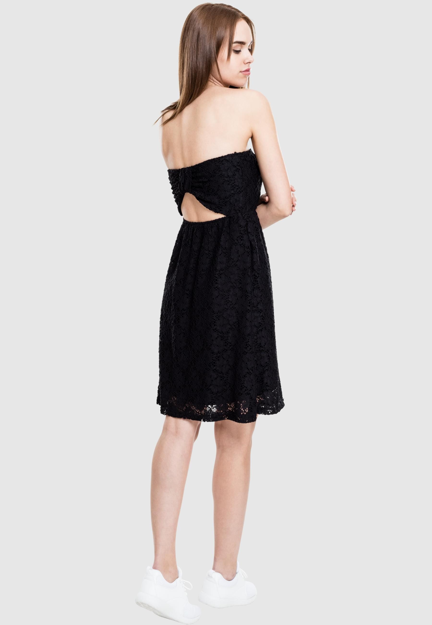 URBAN CLASSICS Shirtkleid »Urban Classics Damen Ladies Laces Dress«, (1 tlg.)