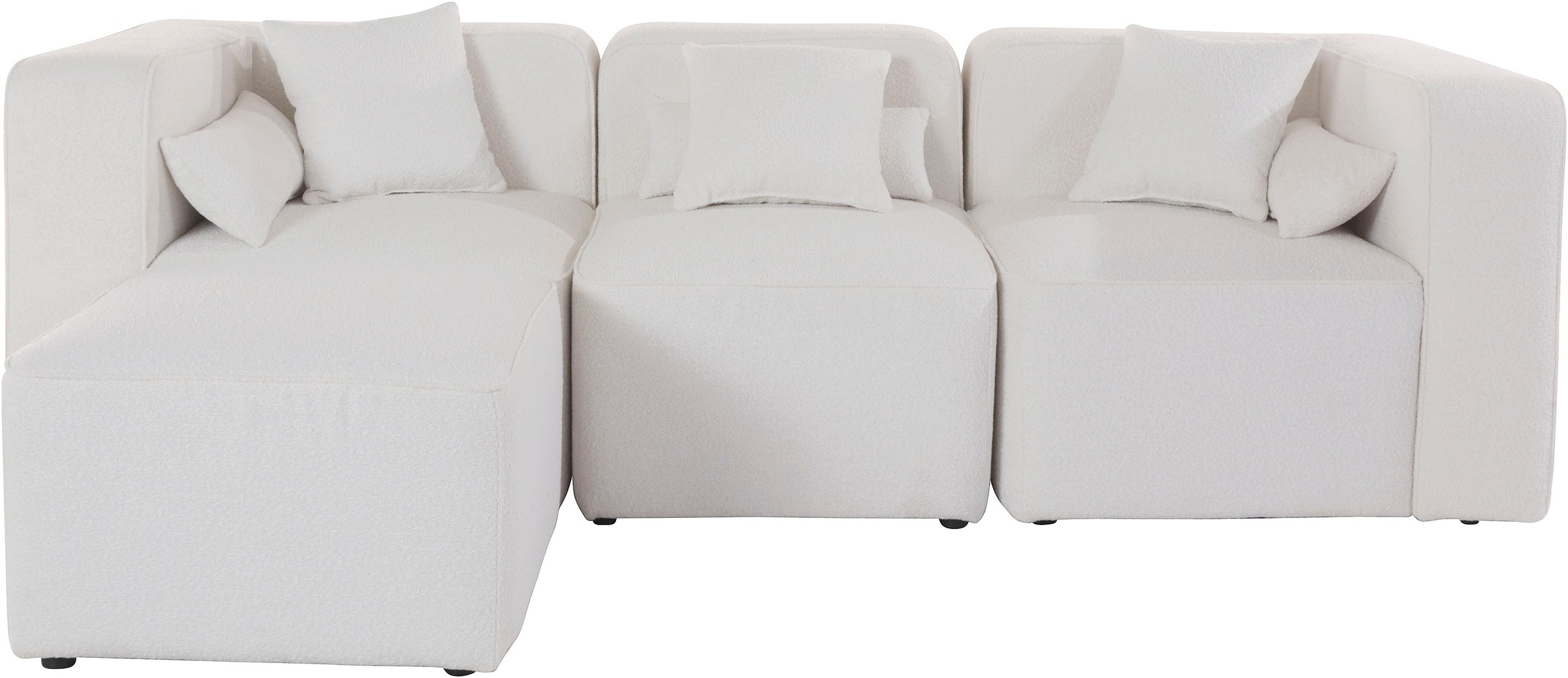 Home affaire 3-Sitzer "Sundstrup L-Form" Modulserie, individuelle Zusammens günstig online kaufen