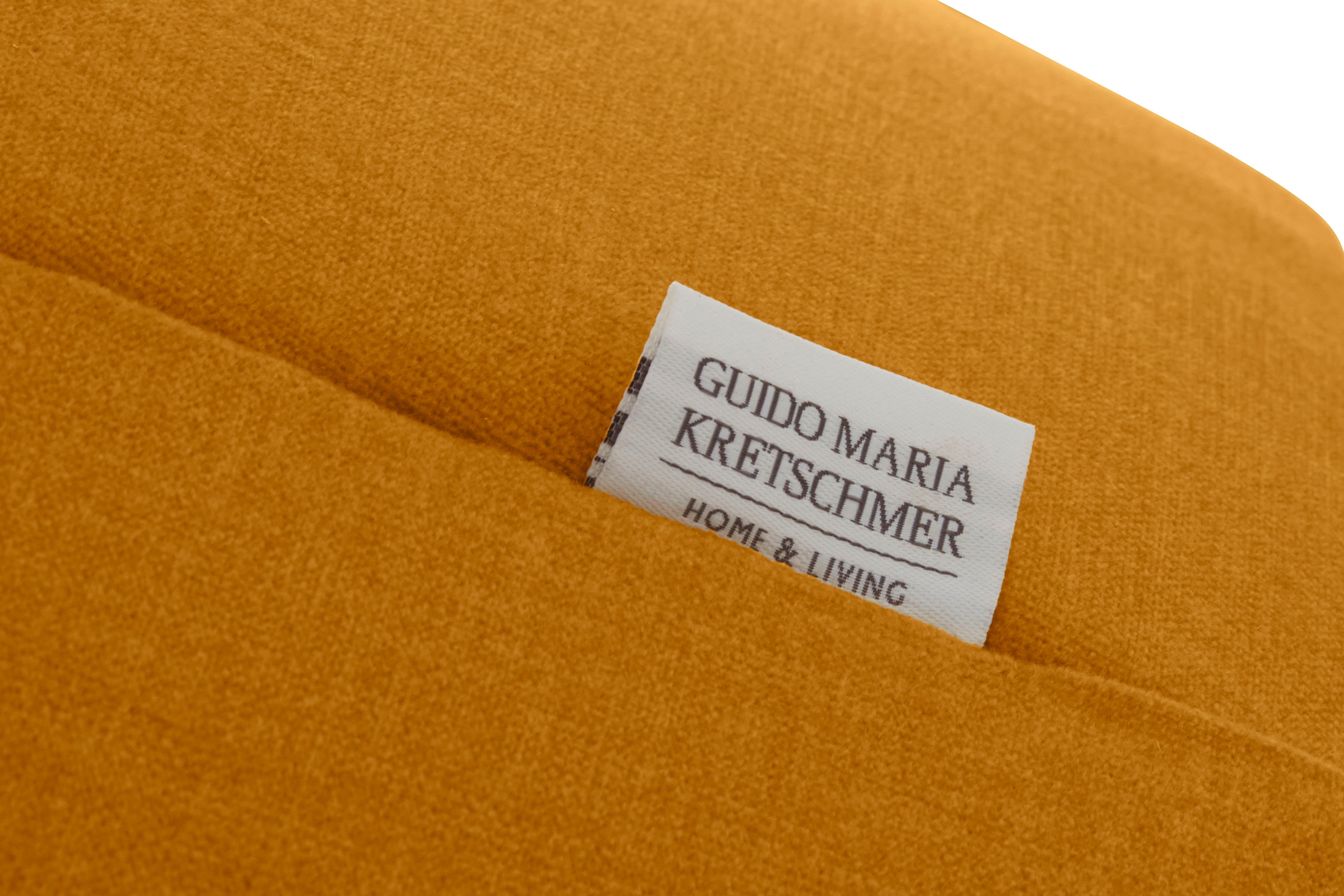 Guido Maria Kretschmer Home&Living Loveseat »Amiens Sessel Loungesessel«, mit wunderschöner Knopfheftung im Rücken