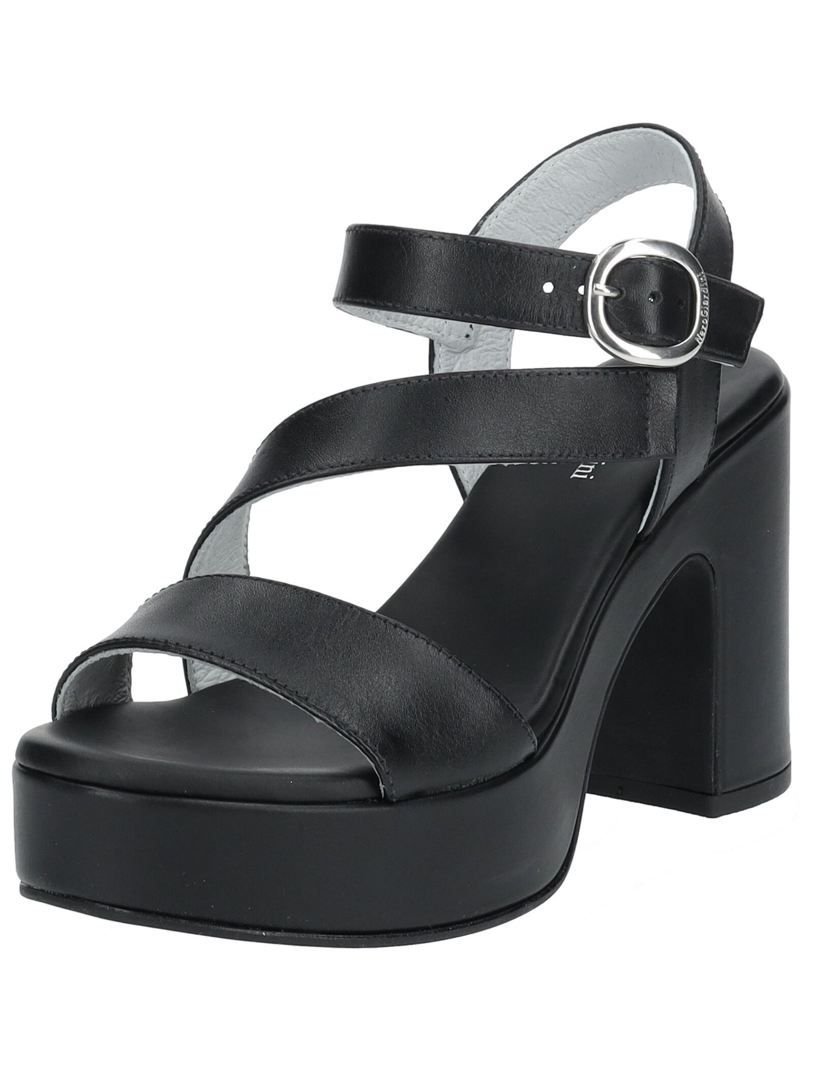 Nero Giardini High-Heel-Sandalette »Nero Giardini Sandalen Leder«