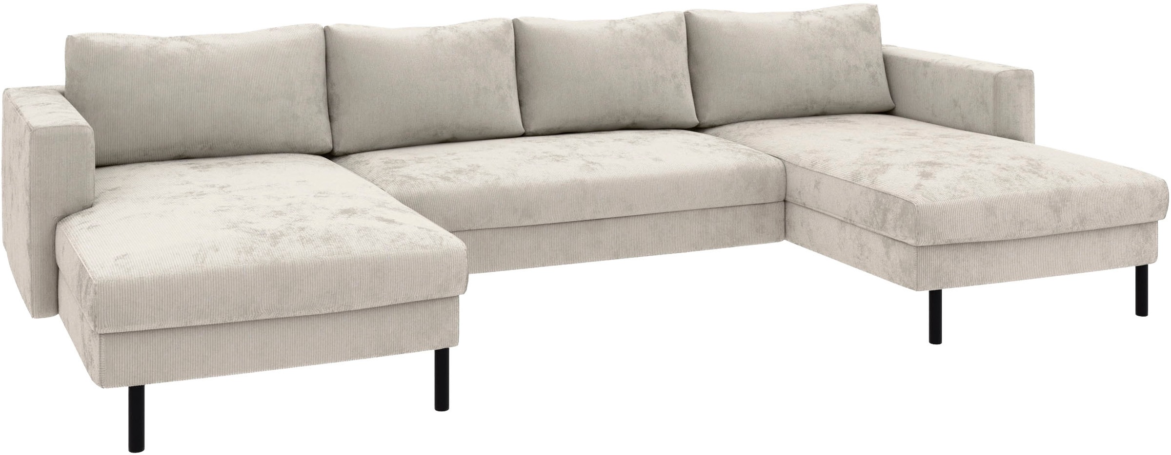 TRENDMANUFAKTUR Wohnlandschaft "Amazing II, wahlw. mit Schlaffunktion & Bet günstig online kaufen