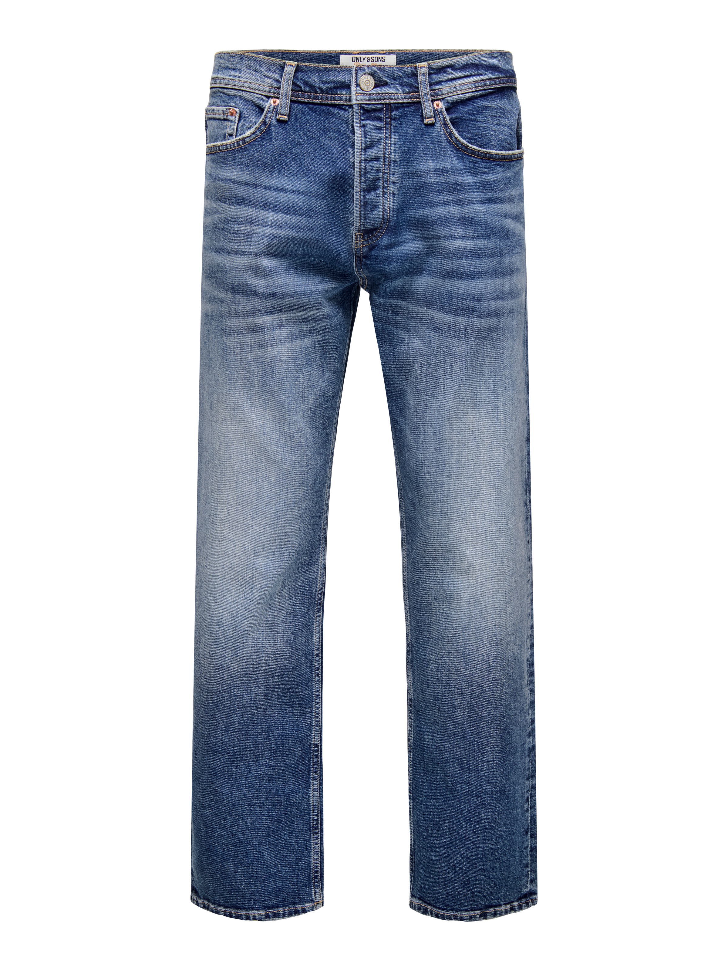 ONLY & SONS Straight-Jeans »ONSEDGE PERFORMANCE LB 3816 DOT DNM NOOS« Baumwollmischung, straight fit