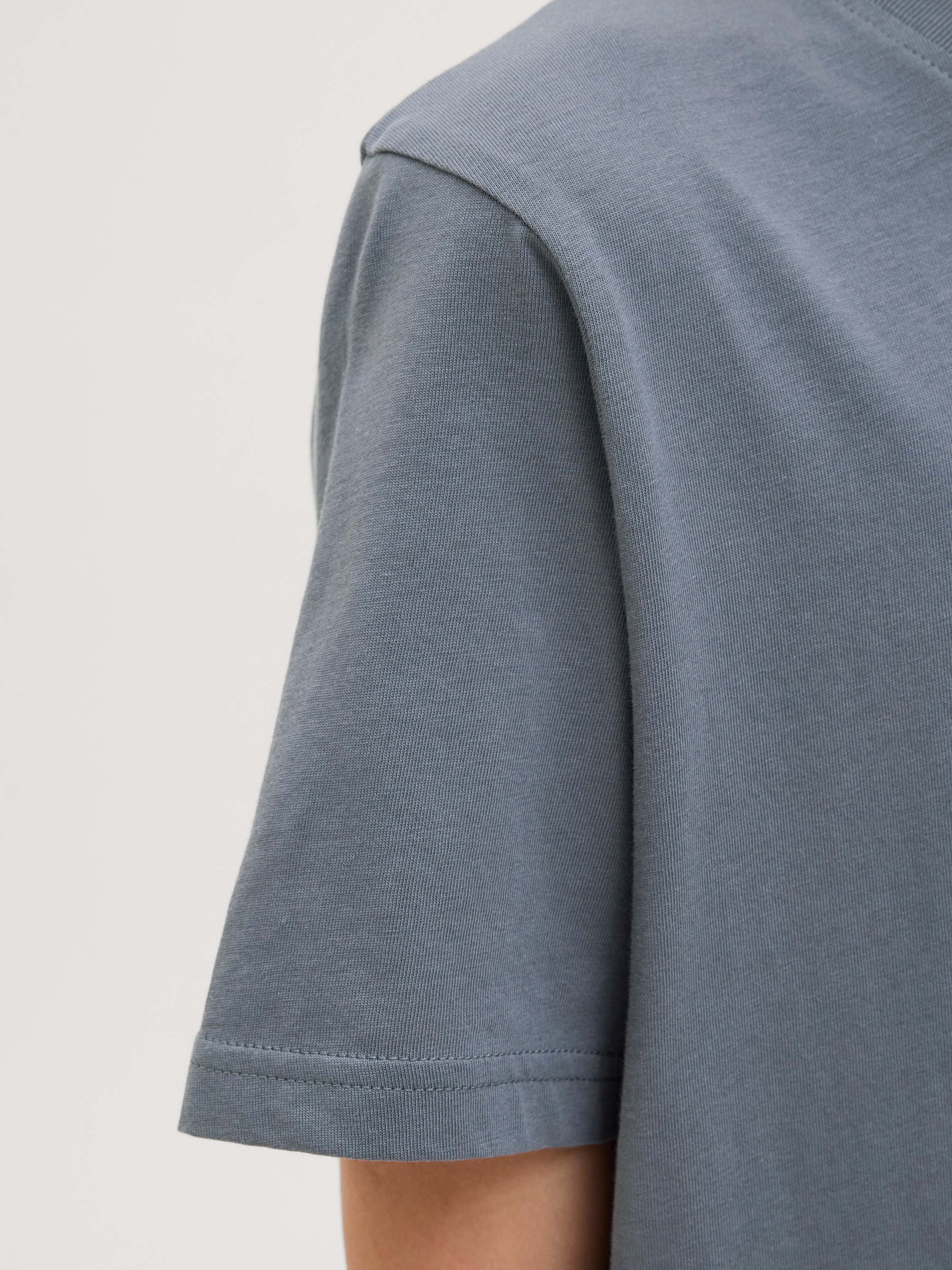 Thumbnail - Jack & Jones Junior Rundhalsshirt "JJESTAR lässig, weich, atmungsaktiv, stylisch" bedruckt, casual, relaxed fit, Rundhal...