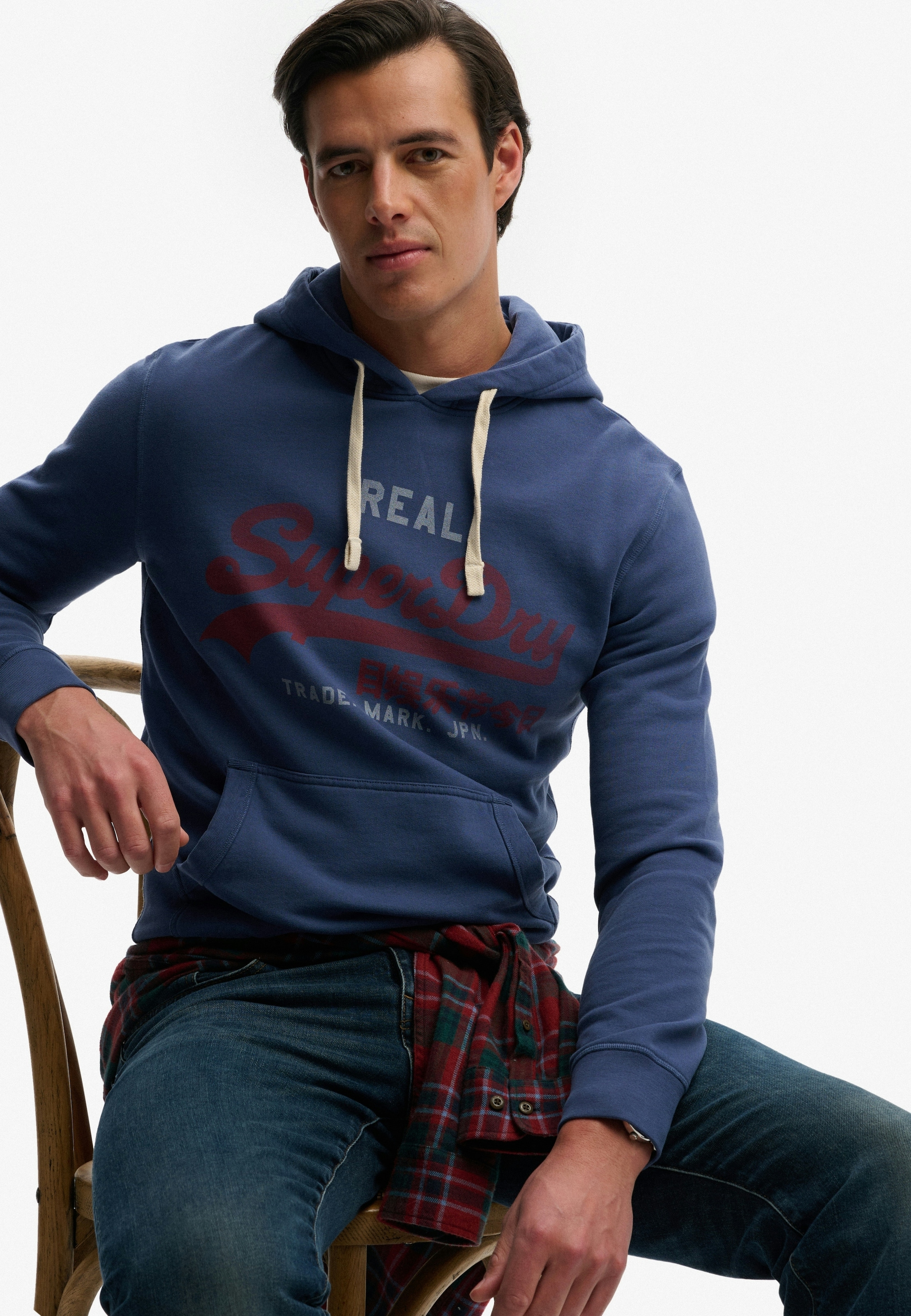 Superdry Kapuzensweatshirt "VL CLASSIC HOOD", mit klassischem Vintage-Logo günstig online kaufen