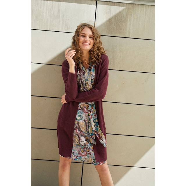 Aniston CASUAL Strickjacke mit Langen Ärmeln online kaufen | BAUR
