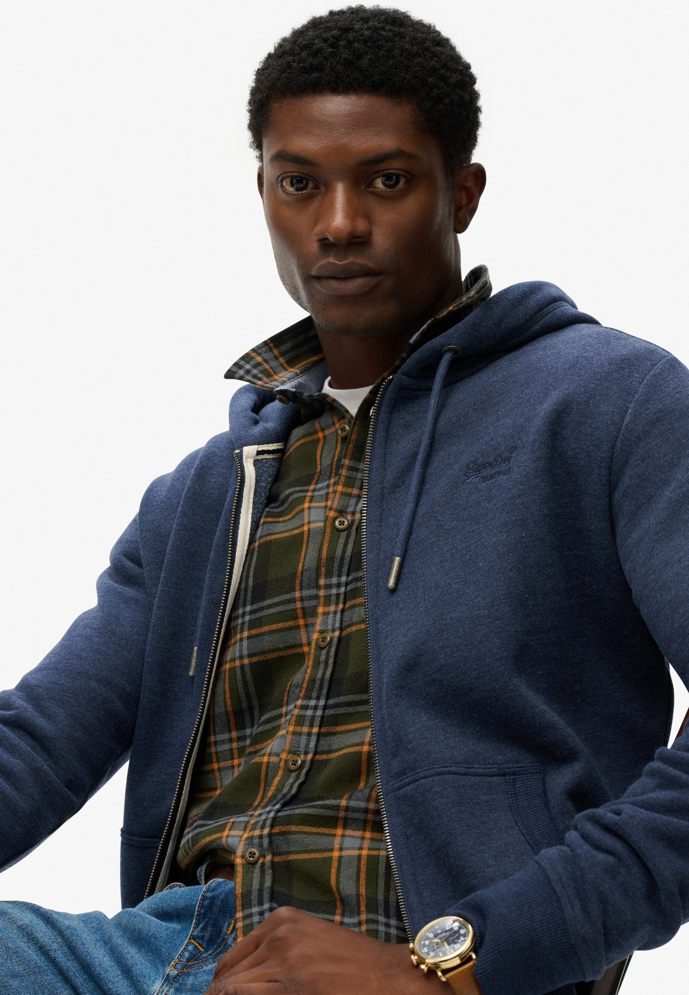 Superdry Kapuzensweatjacke "ESSENTIAL LOGO ZIP HOODIE HB" günstig online kaufen