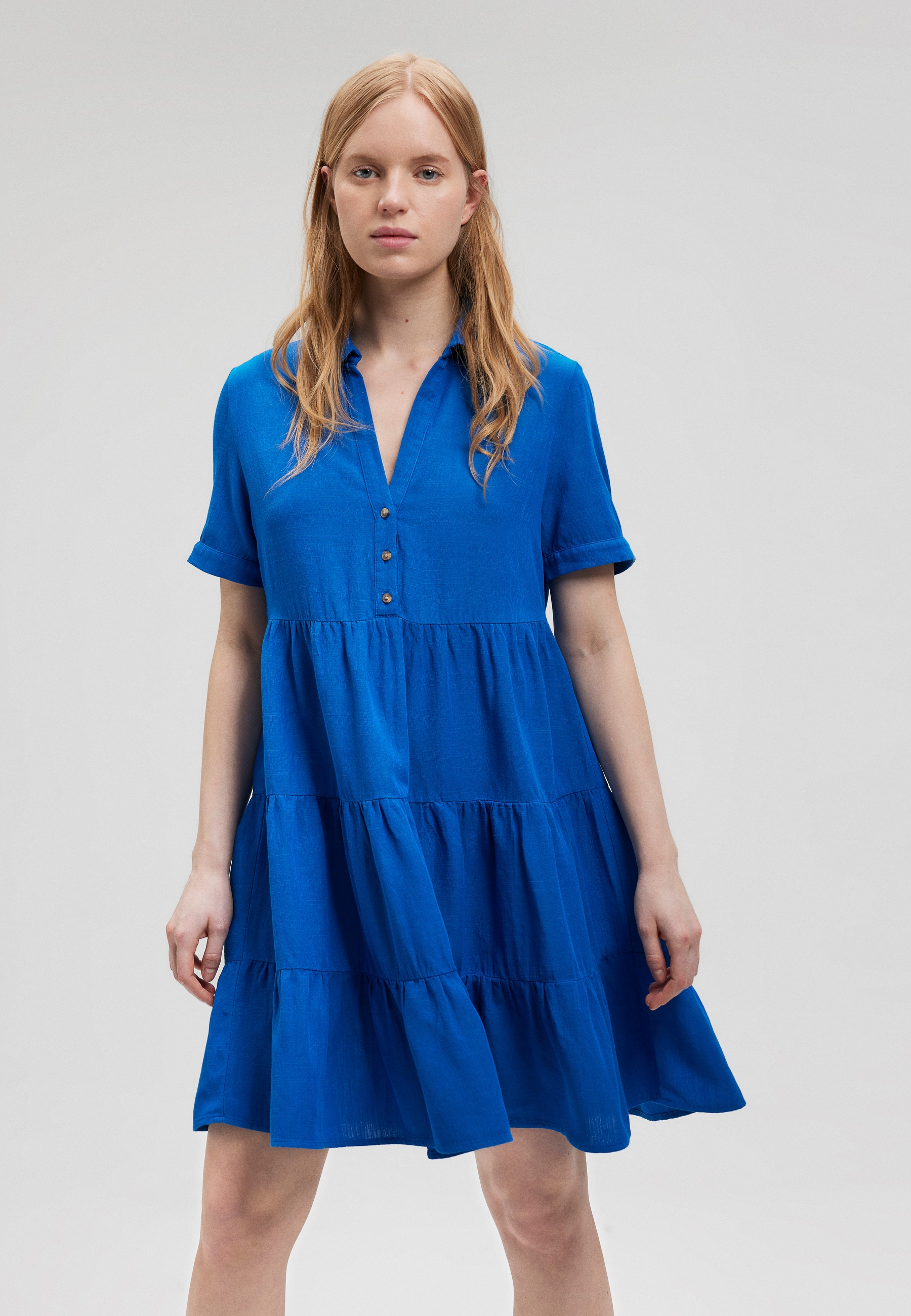 Mavi Minikleid »WOVEN MINI DRESS«, Kleid kurz