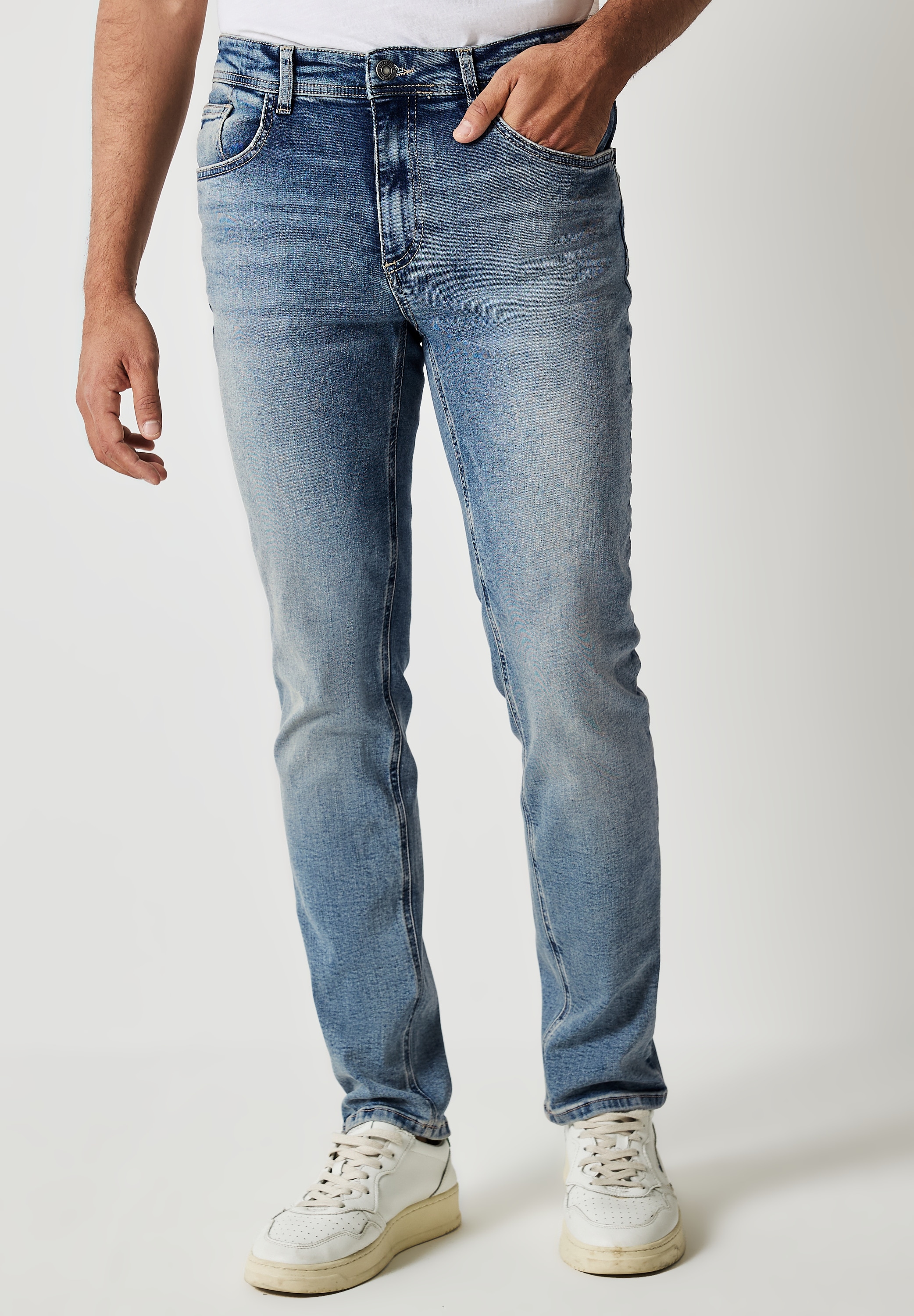 STREET ONE MEN Comfort-fit-Jeans, 5-Pocket-Style