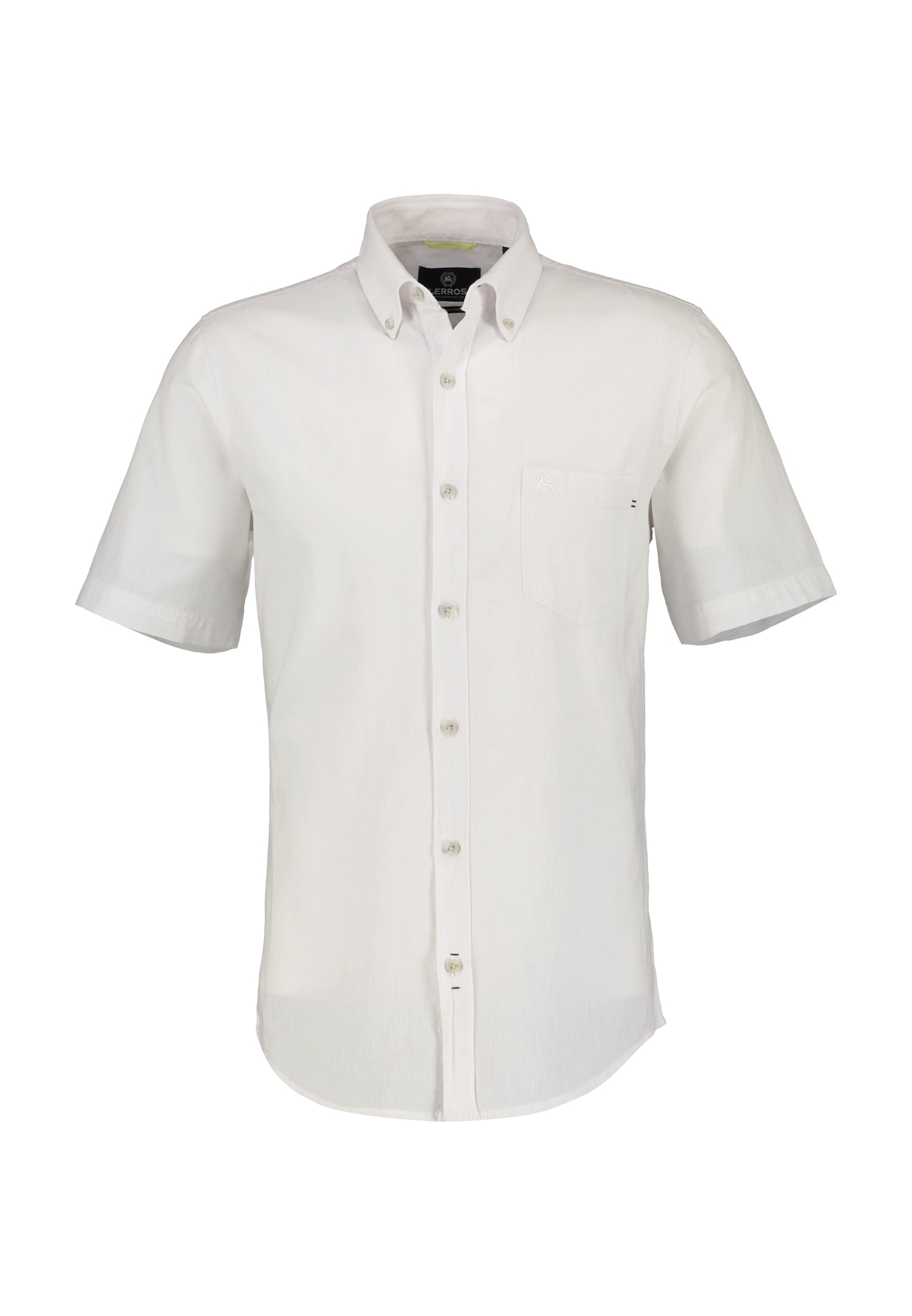 LERROS Kurzarmhemd "Kurzarmhemd, Baumwoll-Leinen-Mix" günstig online kaufen