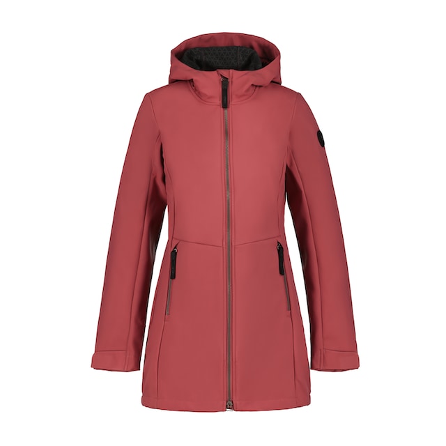 Icepeak Softshelljacke »ICEPEAK ALAMOSA«, mit Kapuze, mit Markenlabel am  Arm bestellen | BAUR