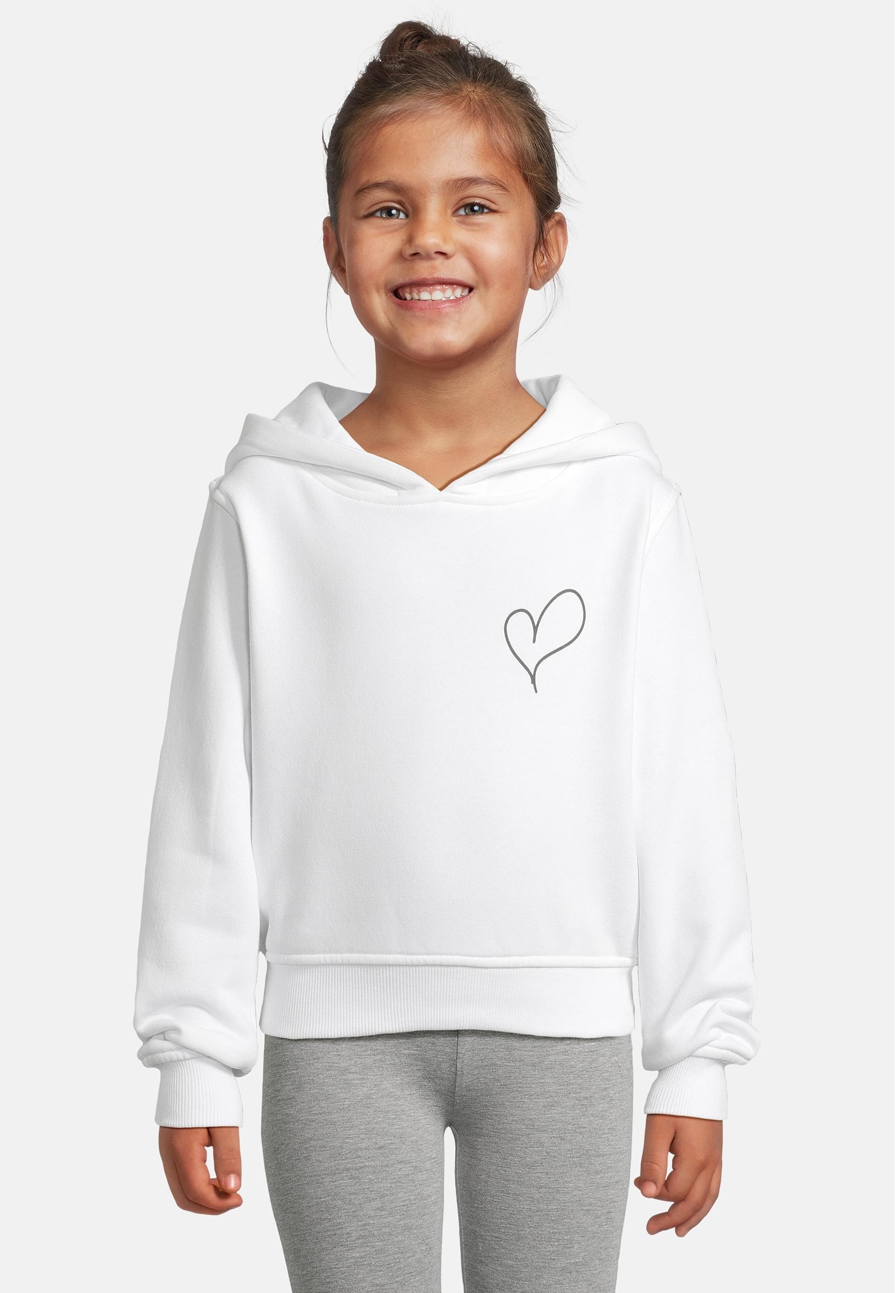 URBAN CLASSICS Kapuzensweatshirt »Urban Classics Hoody 2 Pack - langarm - Heart & Bow Hoody«