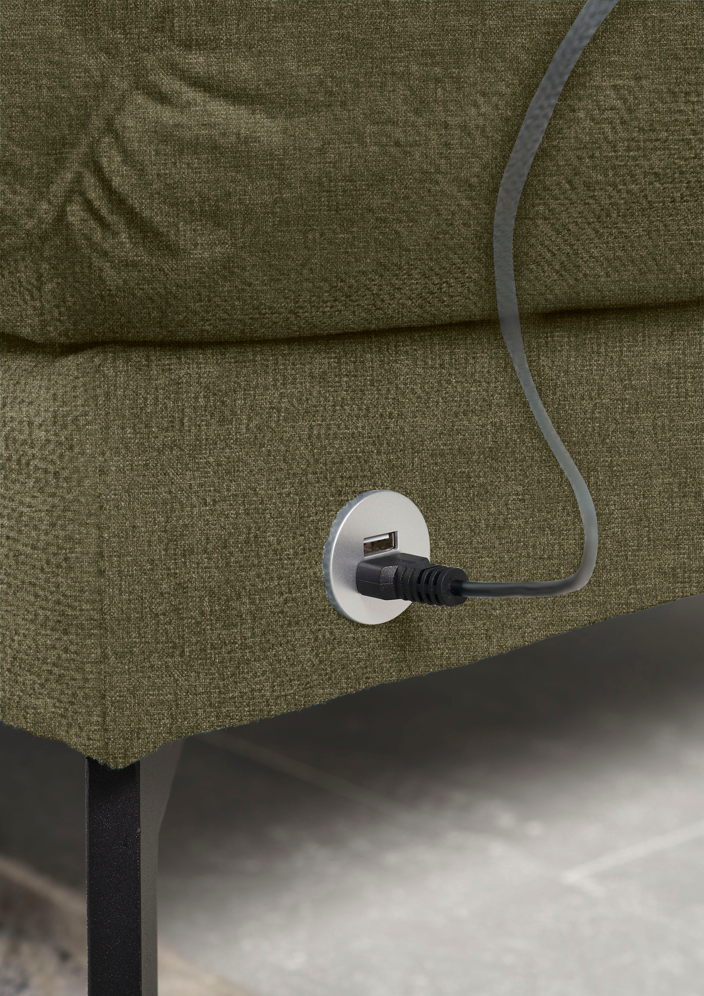 3C Candy Ecksofa »Kairo modernes Multifunktions-Sofa, bequem, L-Form«, inklusive Drehsitz, Armlehnen- und Rückenverstellung, OTTOs Choice