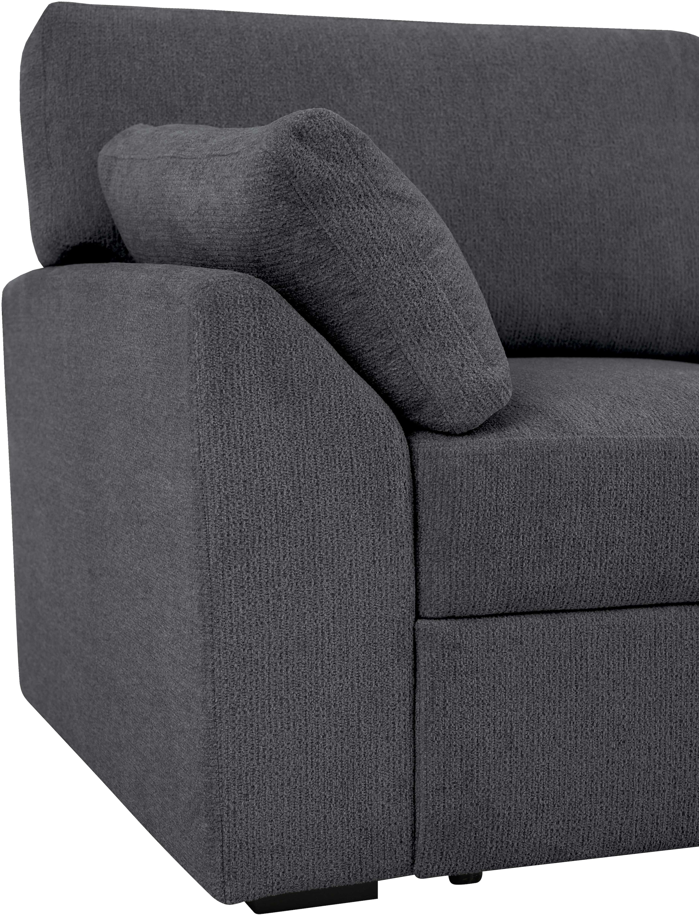 Home affaire Ecksofa »Citry«, (304 St.), Breite 242 cm, Chenille, Bettfunktion, Bettkasten, L-Form
