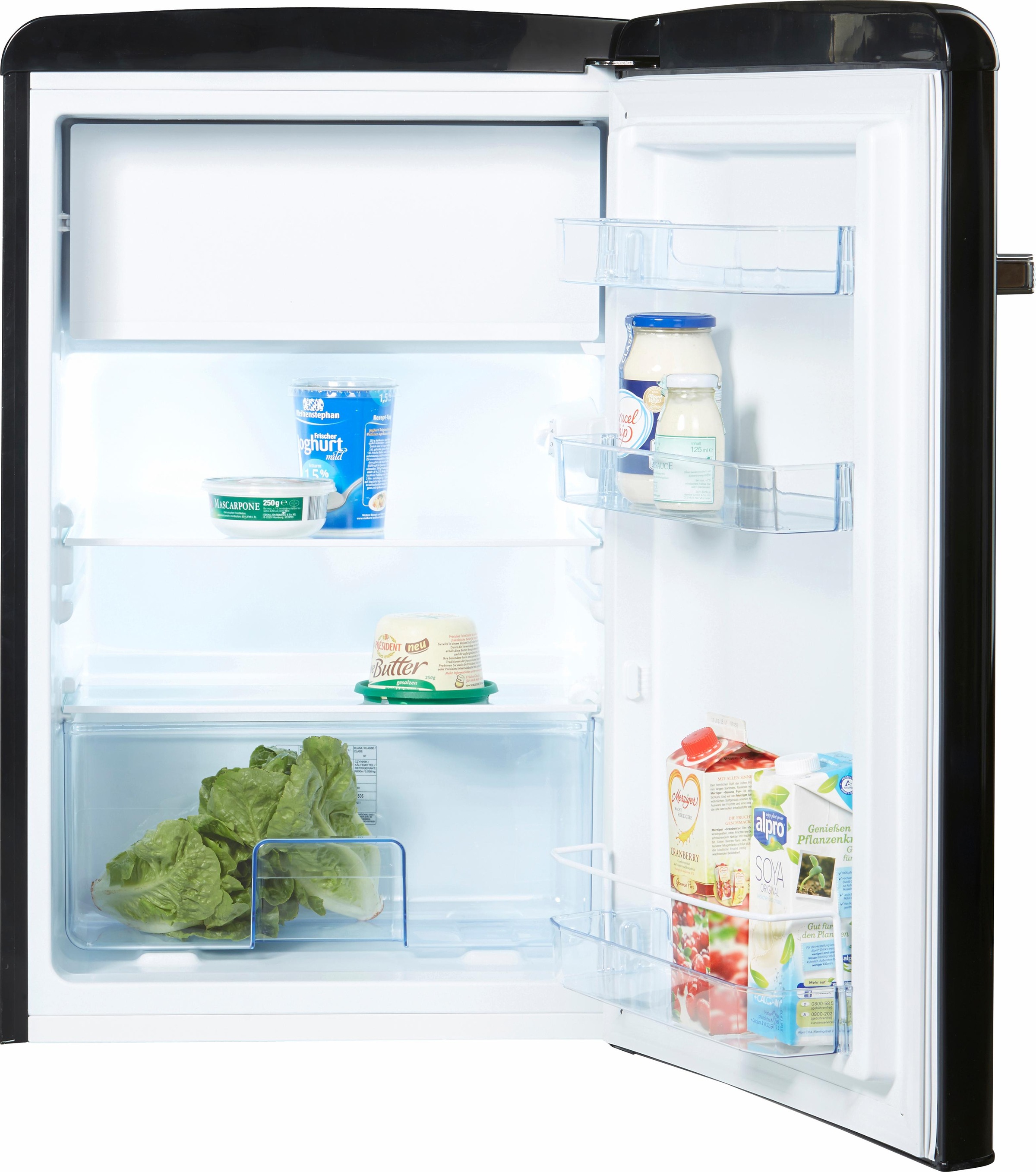 Amica Table Top Kühlschrank "KS 15614 S" 87,5 cm hoch 55 cm breit günstig online kaufen