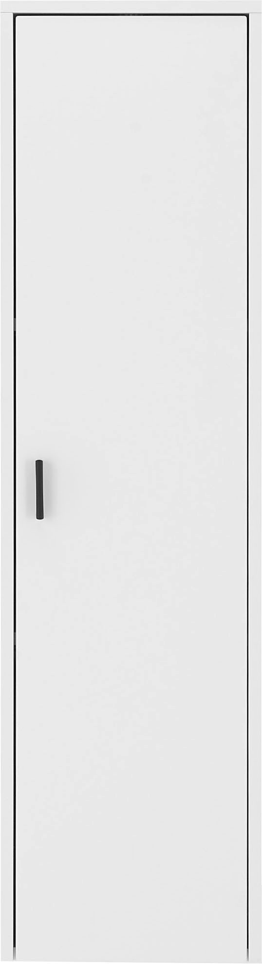 Home affaire Mehrzweckschrank "Hudson" in moderner Trendfarbe, Griffe aus Metall (Schwarz), Höhe 120 cm