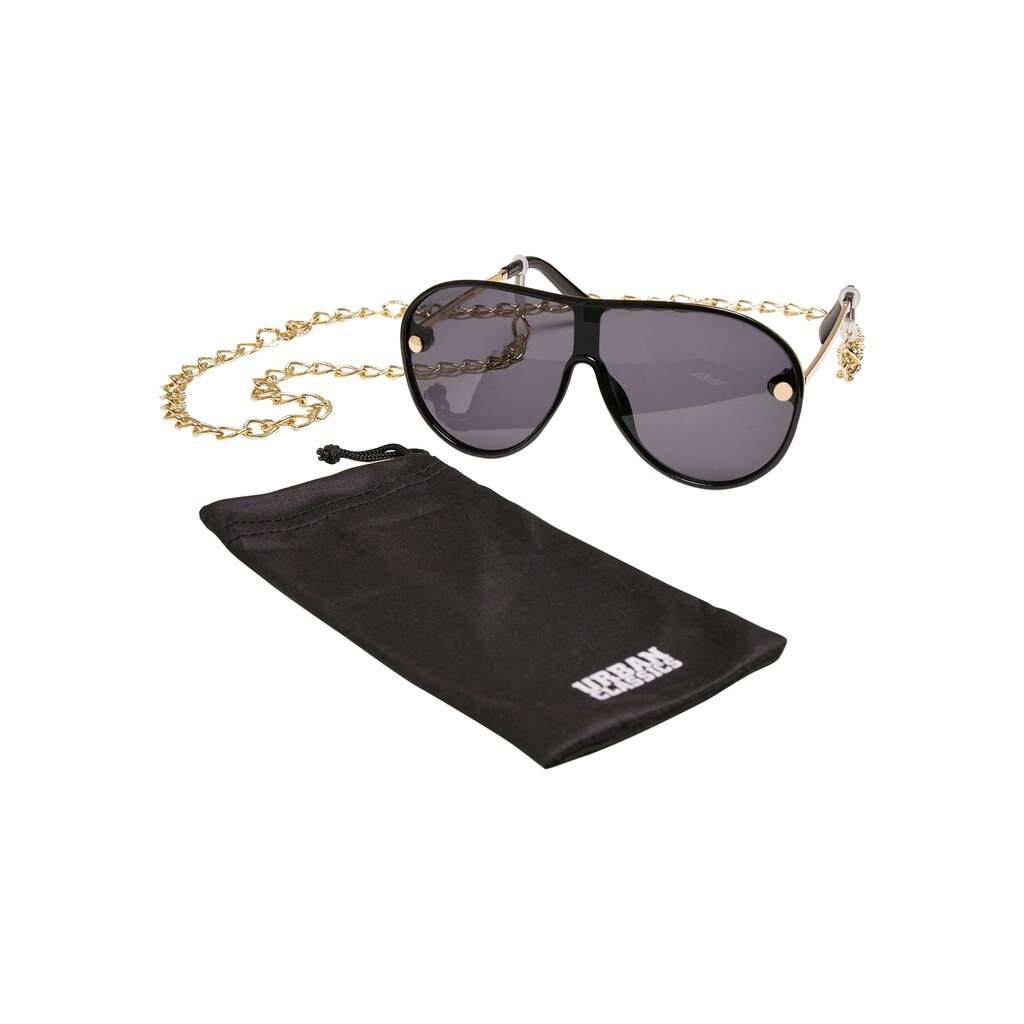 URBAN CLASSICS Sonnenbrille »Urban Classics Unisex Sunglasses Naxos With Chain«