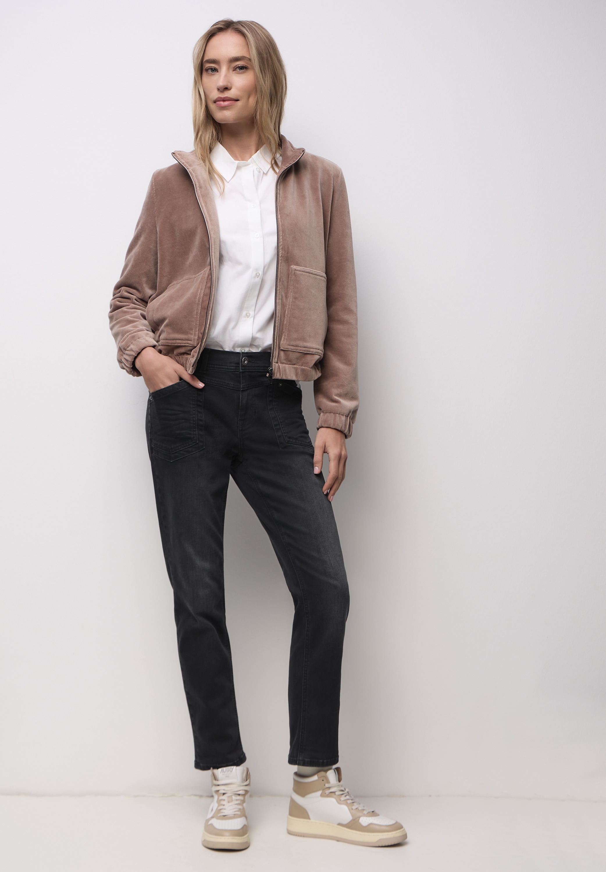 STREET ONE Loose-fit-Jeans Middle Waist