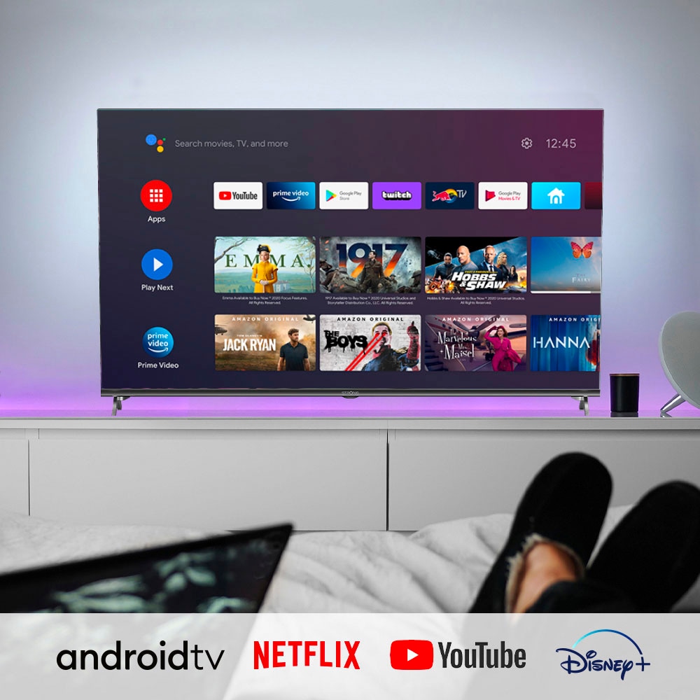 Strong LED-Fernseher »SRT50UD7553«, 4K Ultra HD, Android TV-Smart-TV