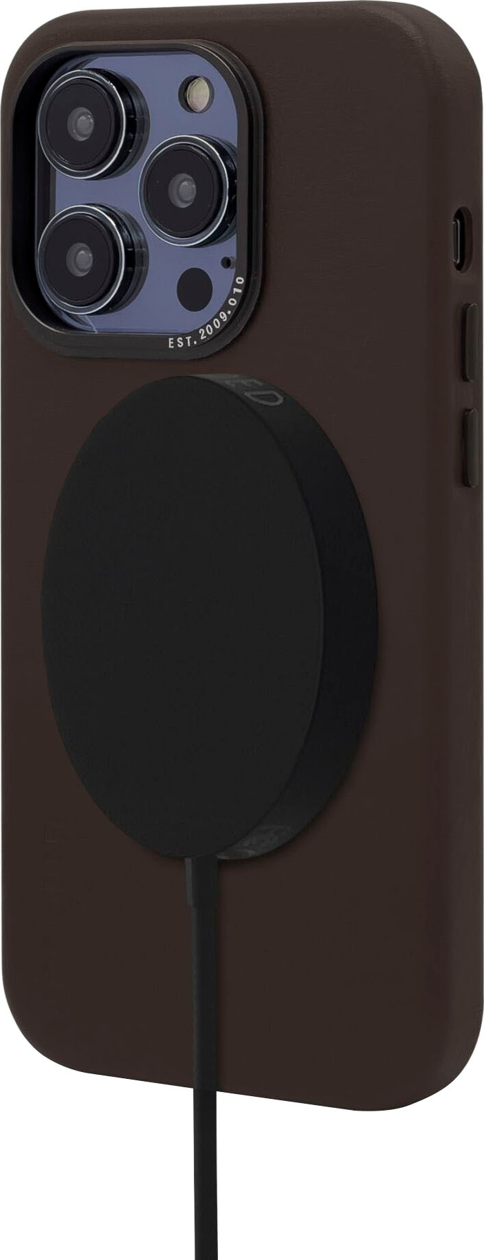 DECODED Smartphone-Hülle »Leather Backcover iPhone 14 Pro«, iPhone 14 Pro, 15,5 cm (6,1 Zoll)