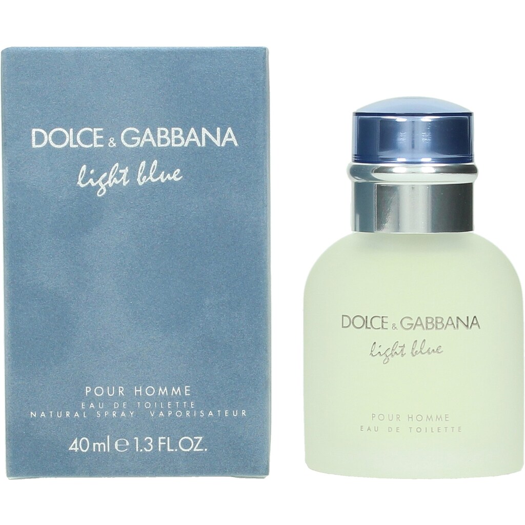 DOLCE & GABBANA Eau de Toilette »Light Blue Pour Homme«, EdT für Männer, Parfum, for him