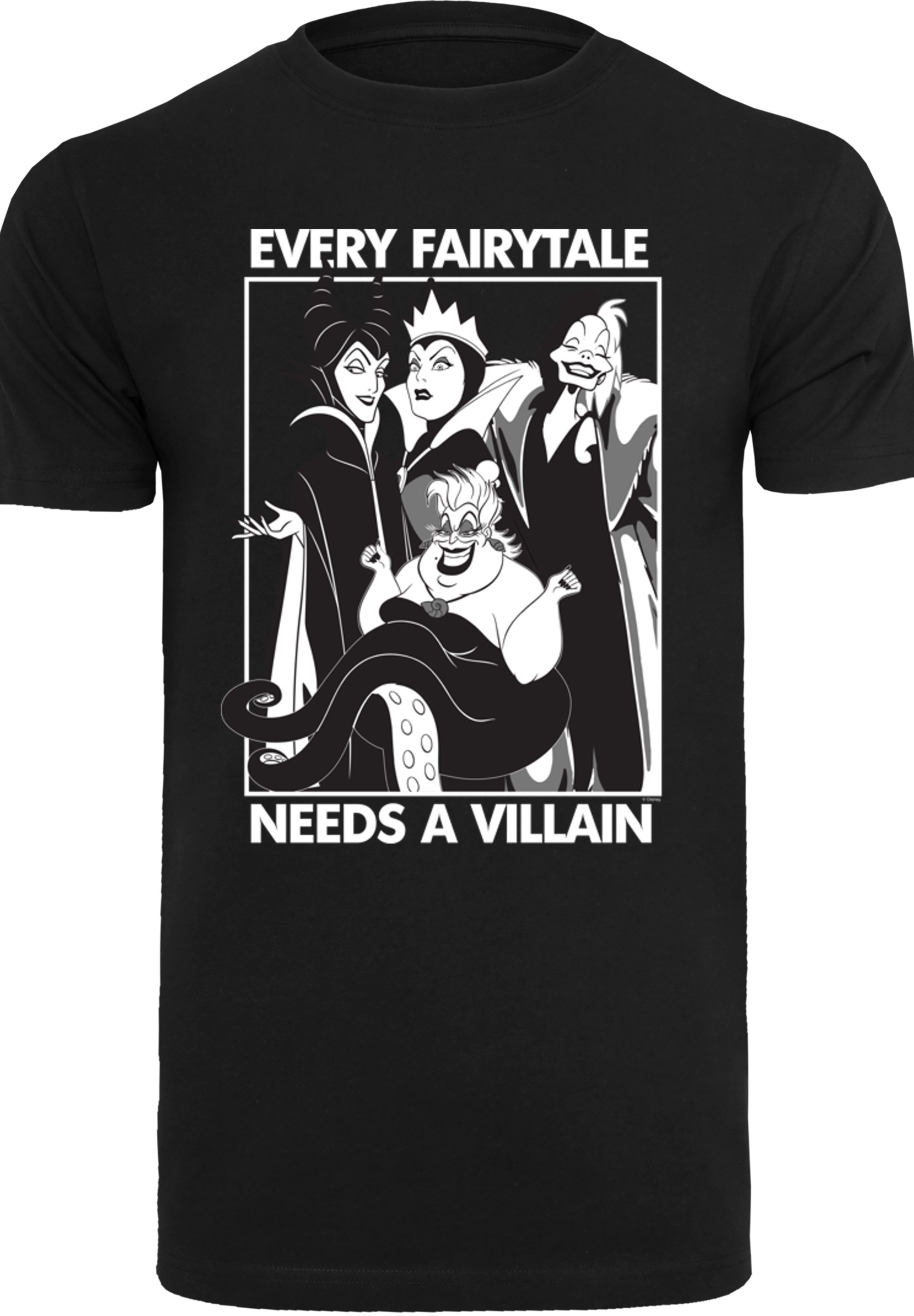 F4NT4STIC T-Shirt "Jedes Märchen braucht einen Bösewicht", Herren,Premium M günstig online kaufen