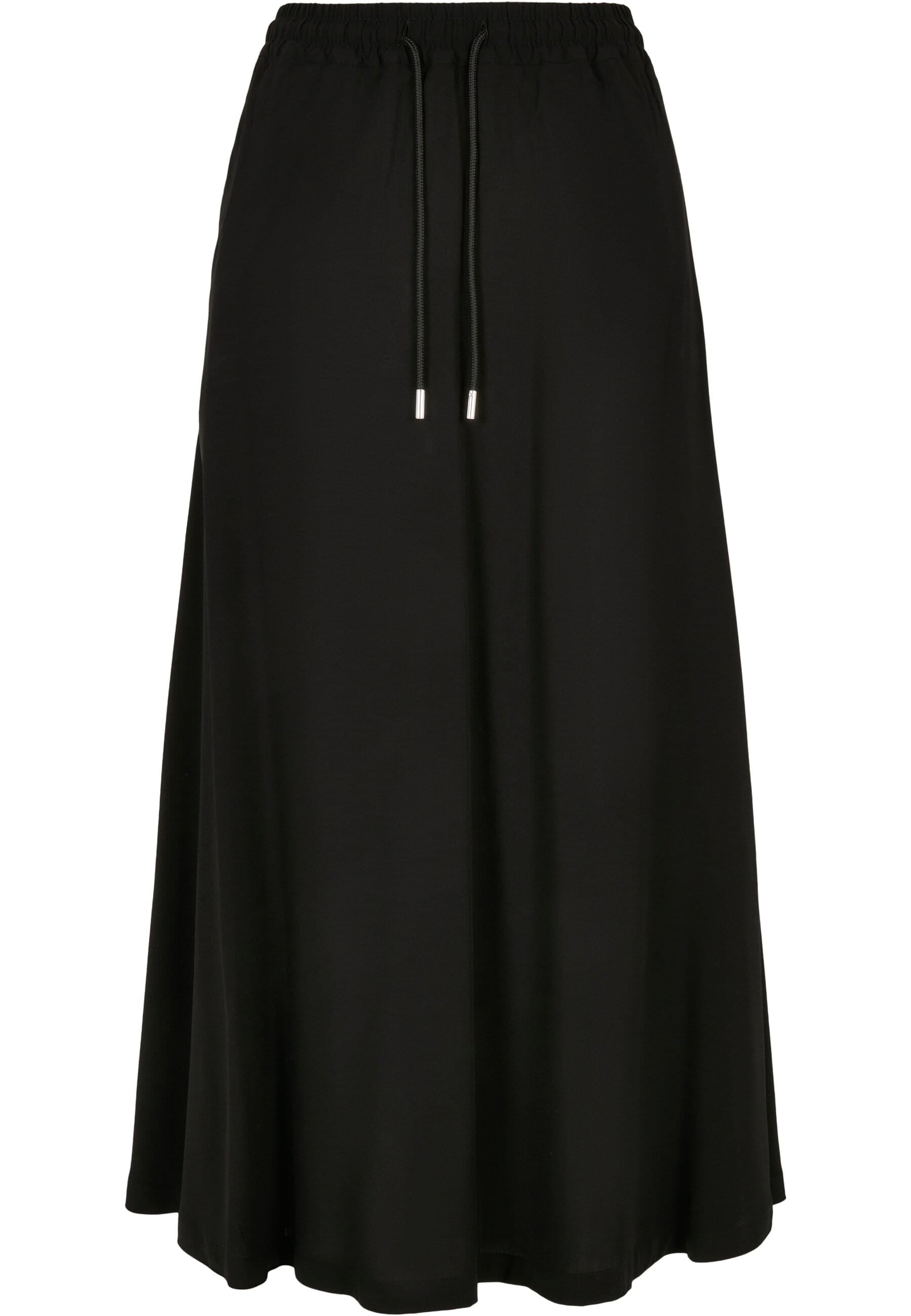 URBAN CLASSICS Jerseyrock "Urban Classics Damen Ladies Viscose Midi Skirt" günstig online kaufen