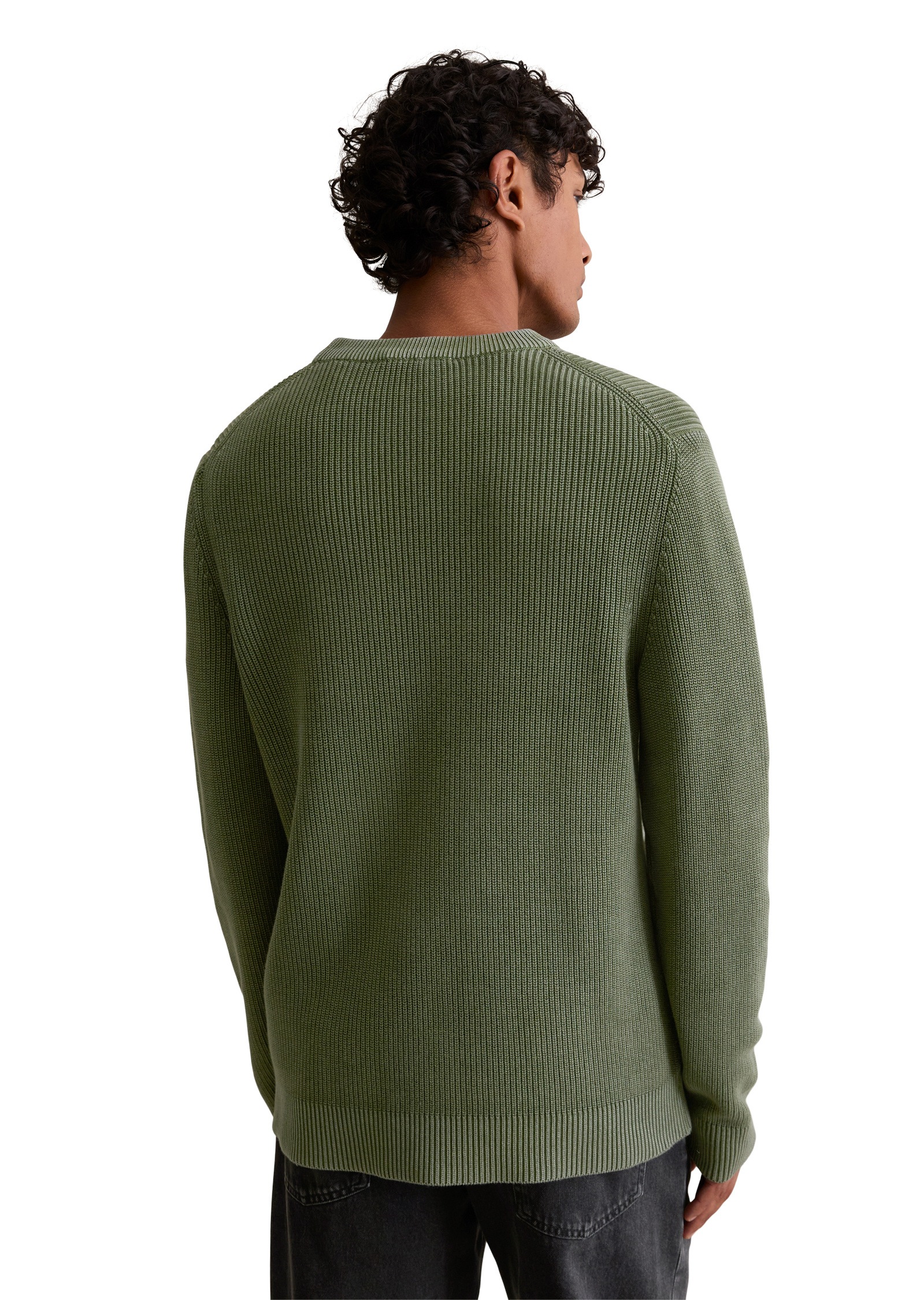 Thumbnail - Marc OPolo DENIM Rundhalspullover "mit speziellem Farbeffekt"