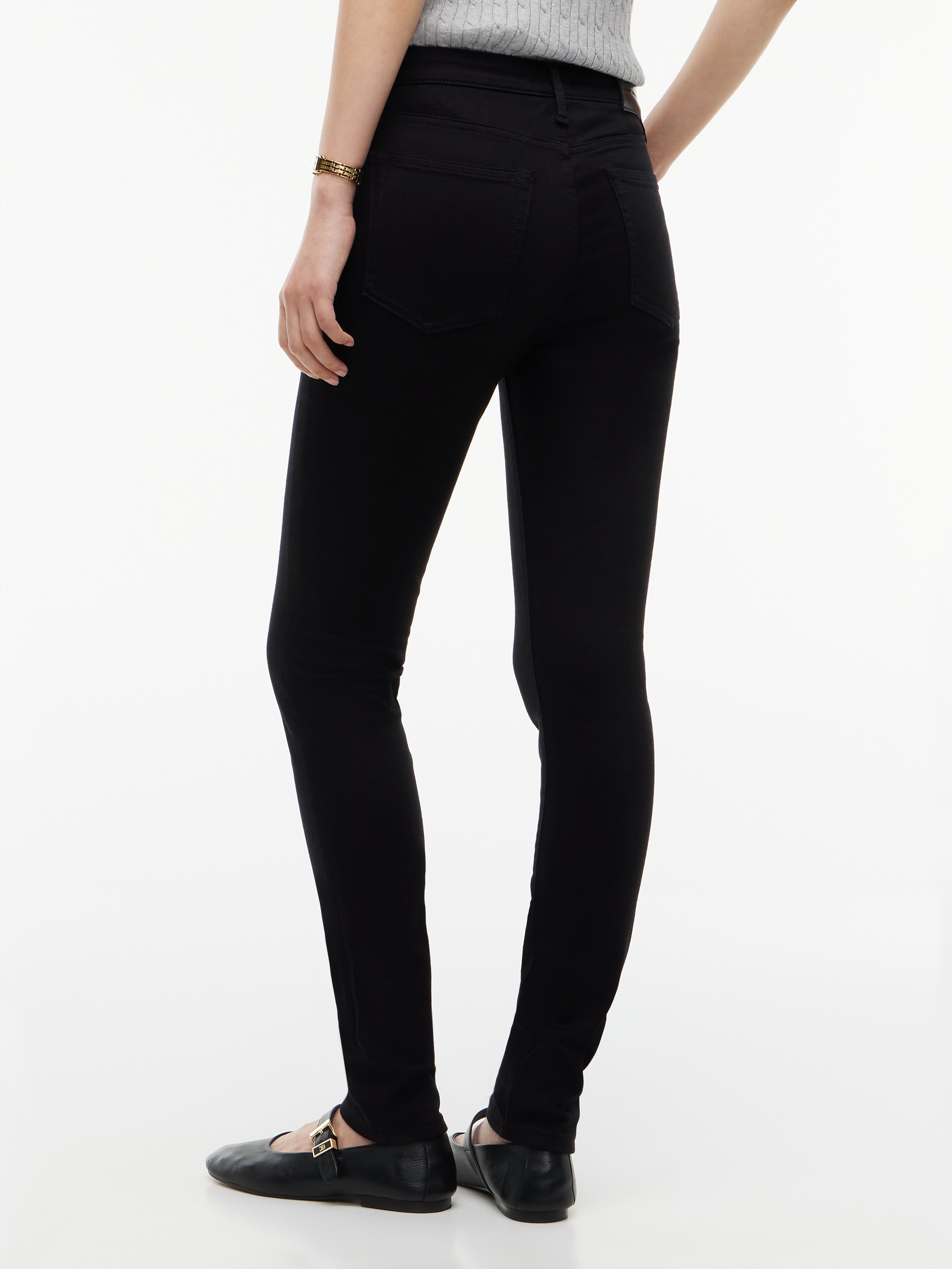 Tommy Hilfiger Skinny-fit-Jeans »COMO MID RISE SKINNY STAY BLACK« Baumwollmischung, regular waist