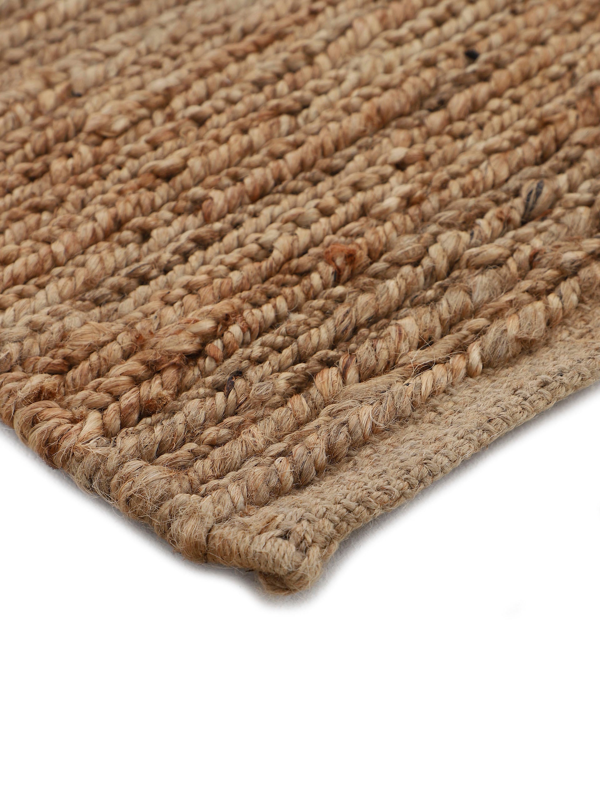 carpetfine Läufer »Nala Juteteppich Naturfaser«, rechteckig, 9 mm Höhe, wendbar, aus 100% Jute, in vielen Größen und Formen, quadratisch, rund
