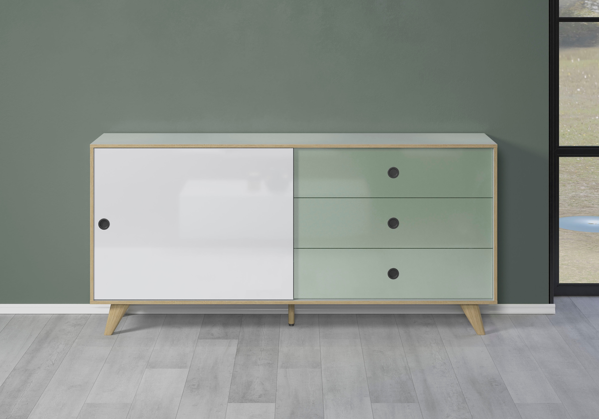 INTER-FURN Sideboard »Adelaide«, Modernes Design | BAUR | Standvitrinen