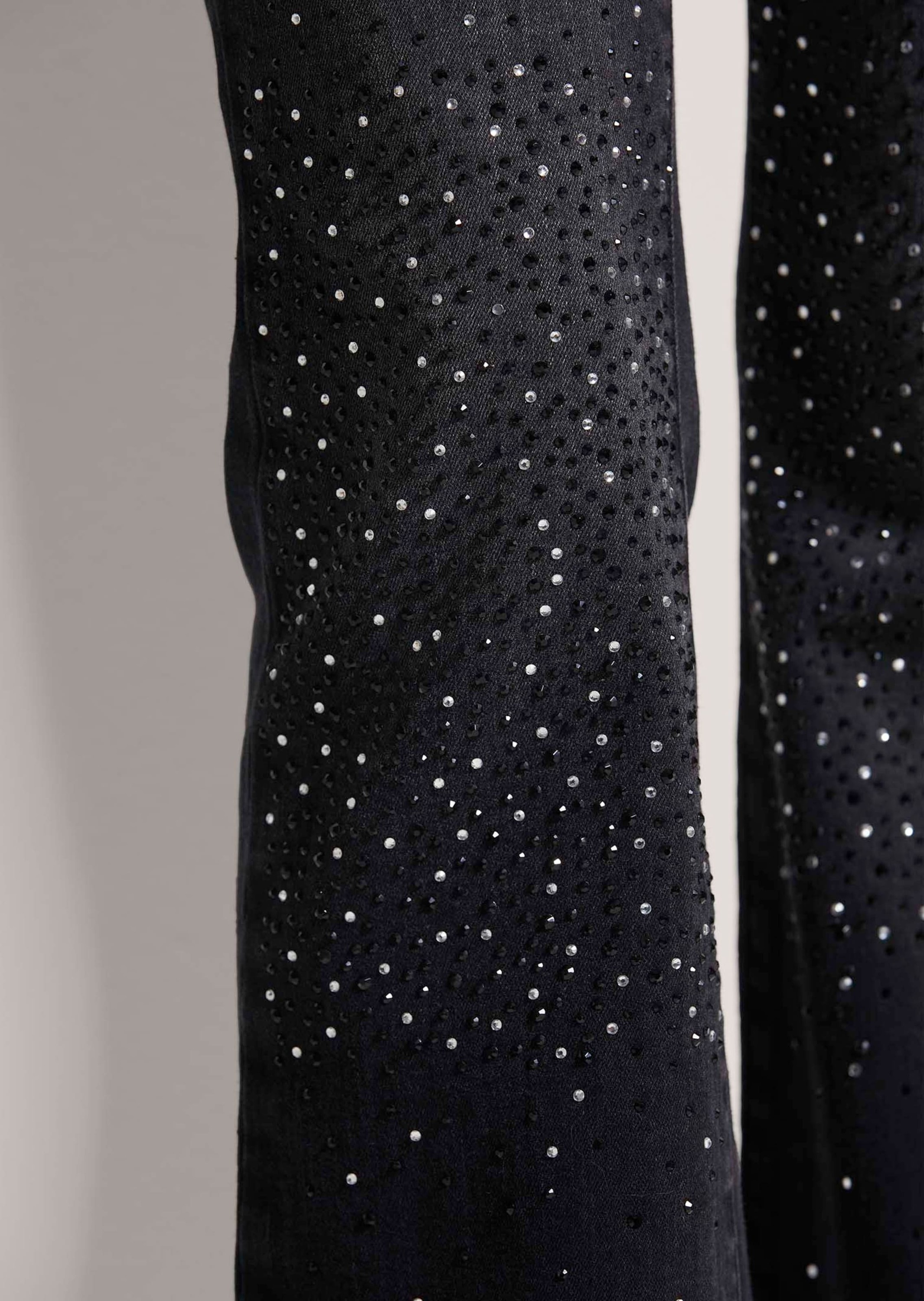 MADELEINE Regular-fit-Jeans »Jeans Bootcut-Jeans mit Strass-Deko«