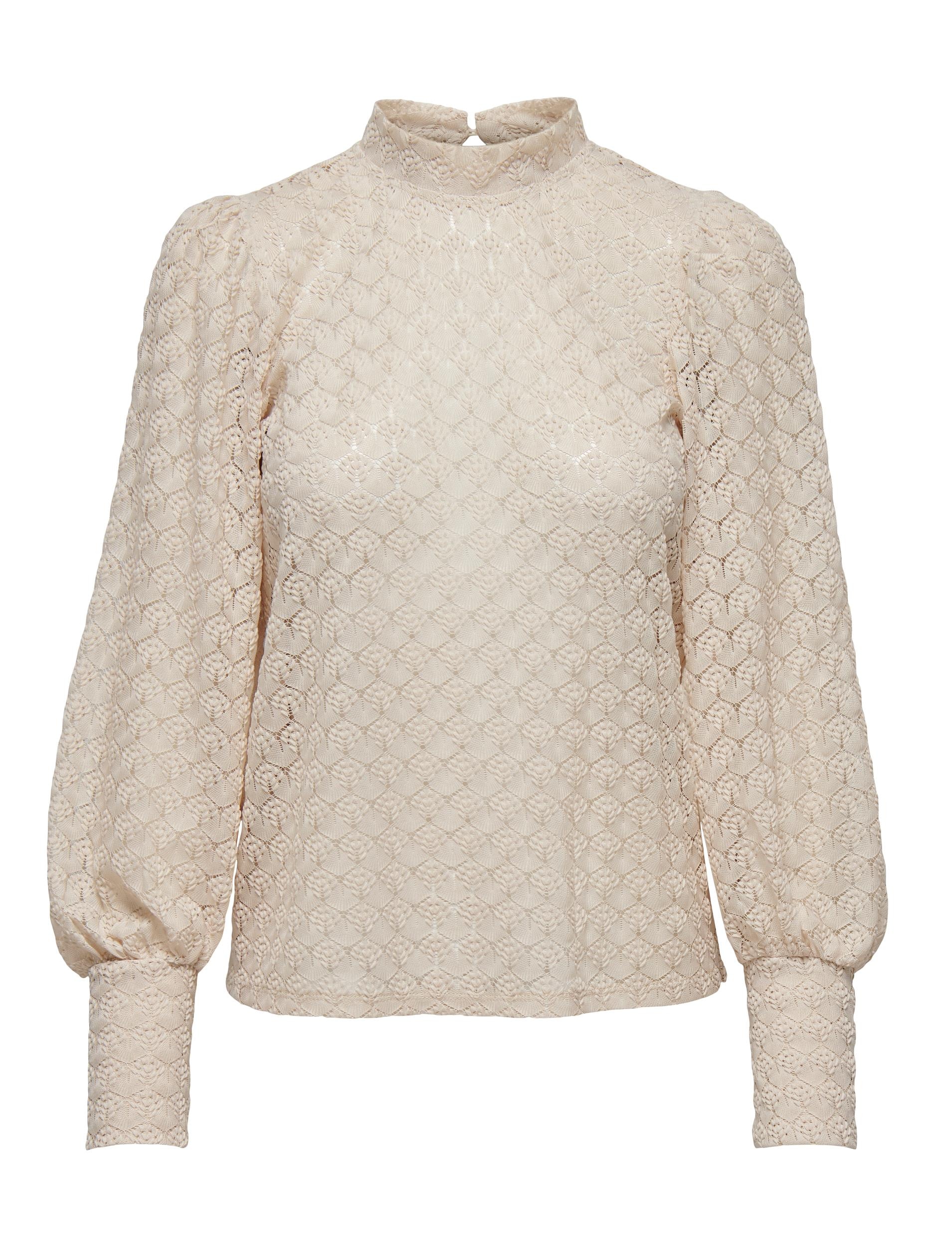 JDY Langarmshirt »JDYAVERY L/S LACE TOP JRS NOOS«