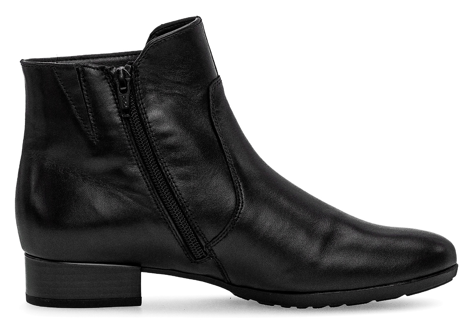 Gabor Stiefelette »Pisa«, Blockabsatz, Basic, Businessschuh mit Ziernähte