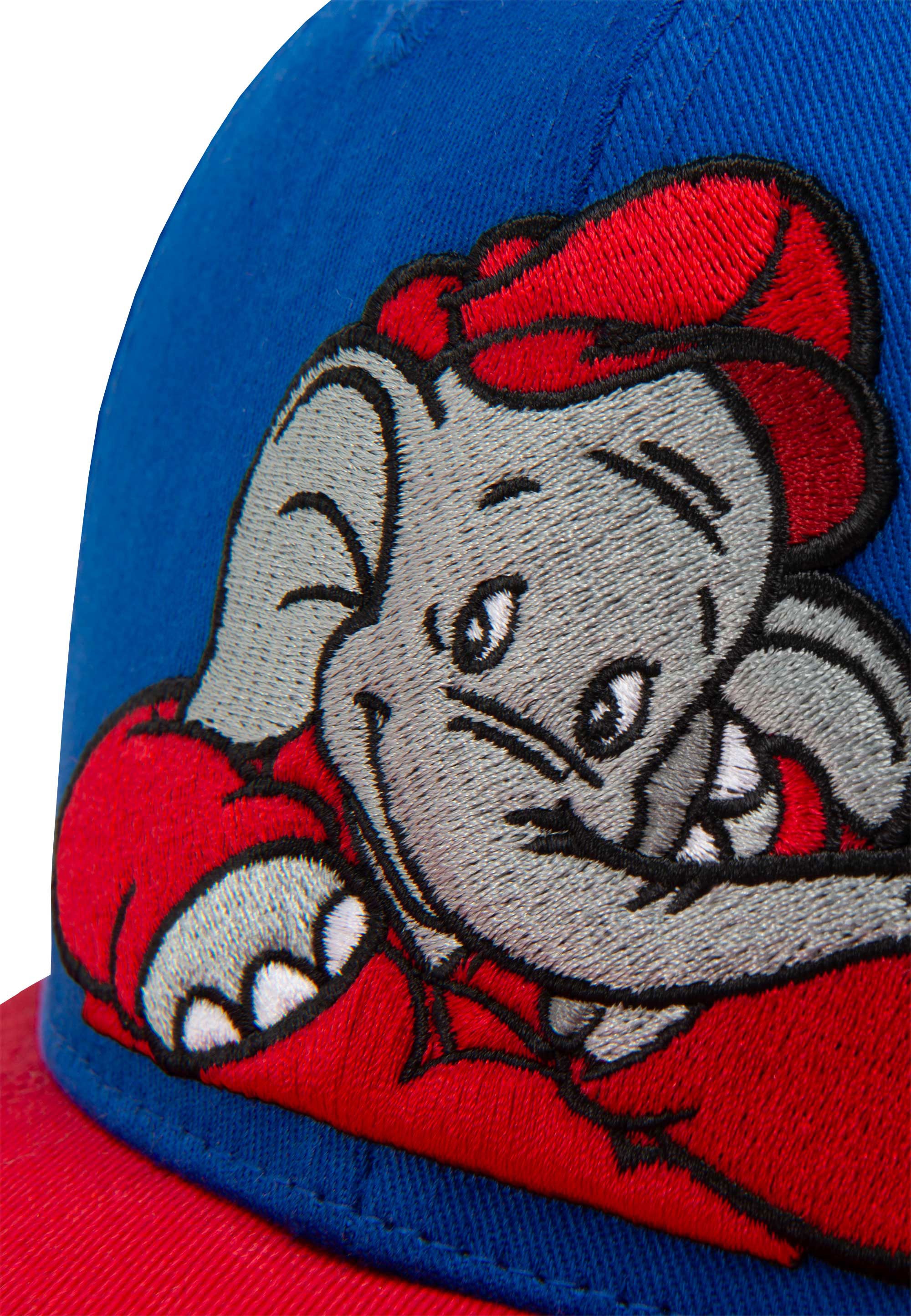 LOGOSHIRT Baseball Cap »Benjamin Blümchen«, mit detailreicher Stickerei